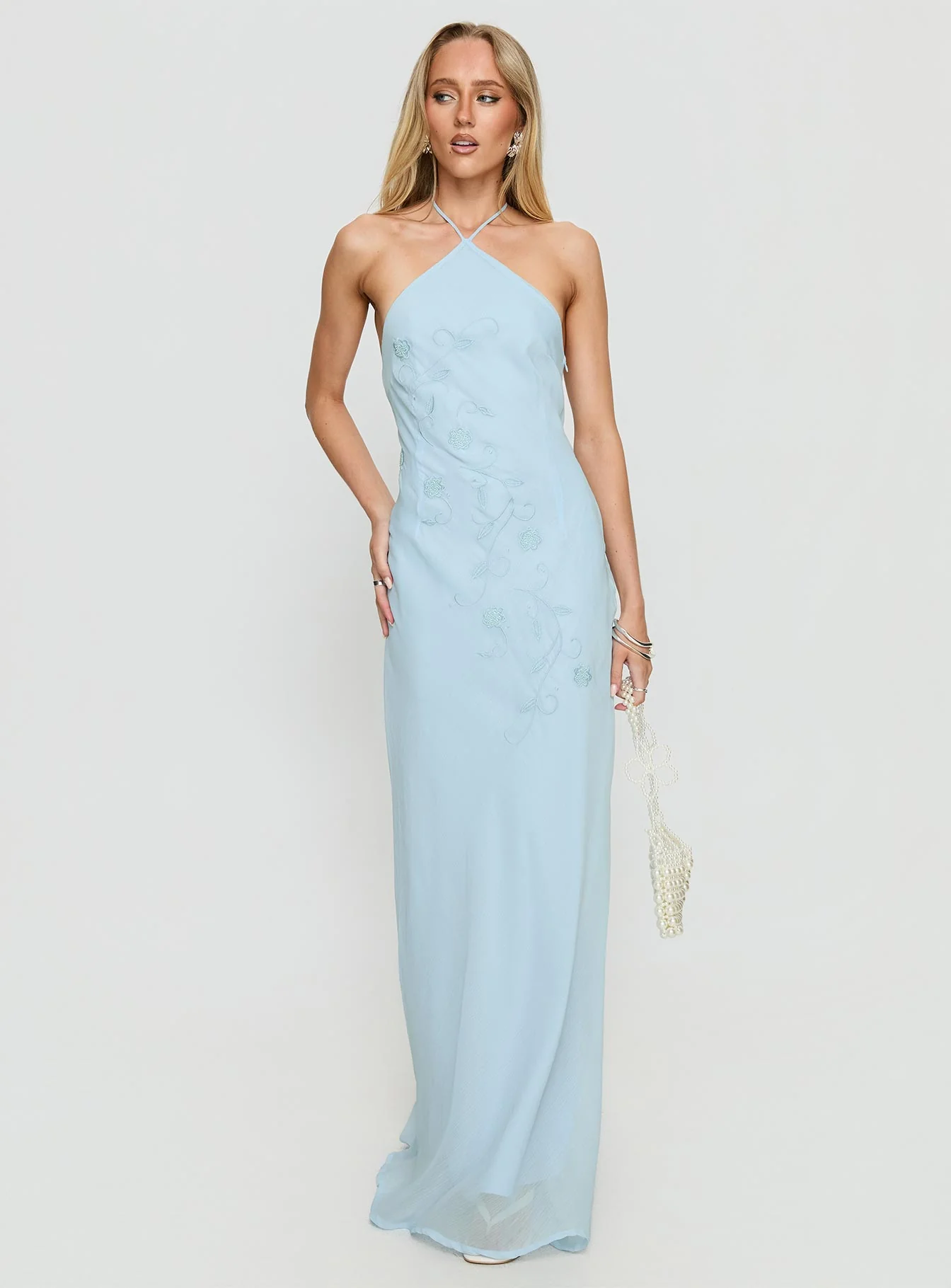 Epilogues Arrowhead Maxi Dress Blue - Image 2