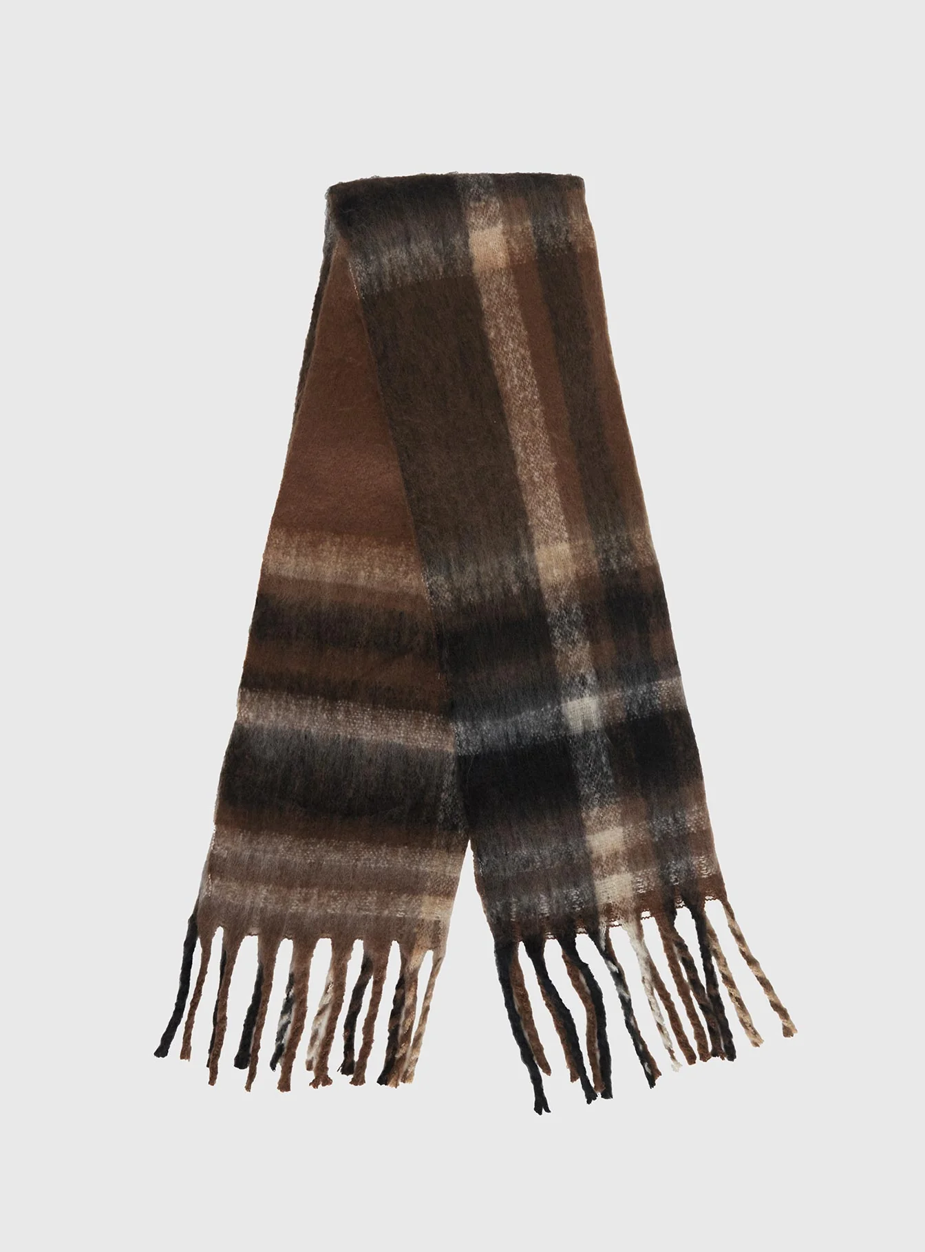 Eunoia Scarf Beige / Brown - Image 2