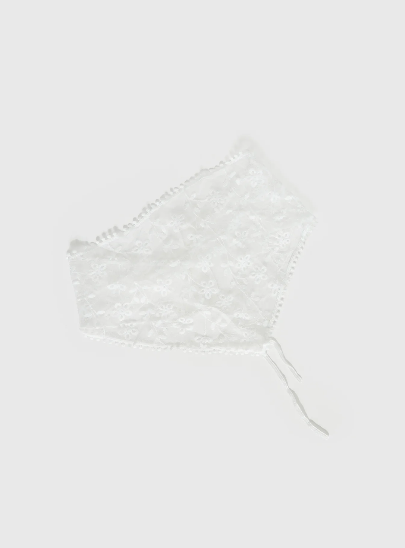 Ex Factor Sheer Head Scarf White - Image 2