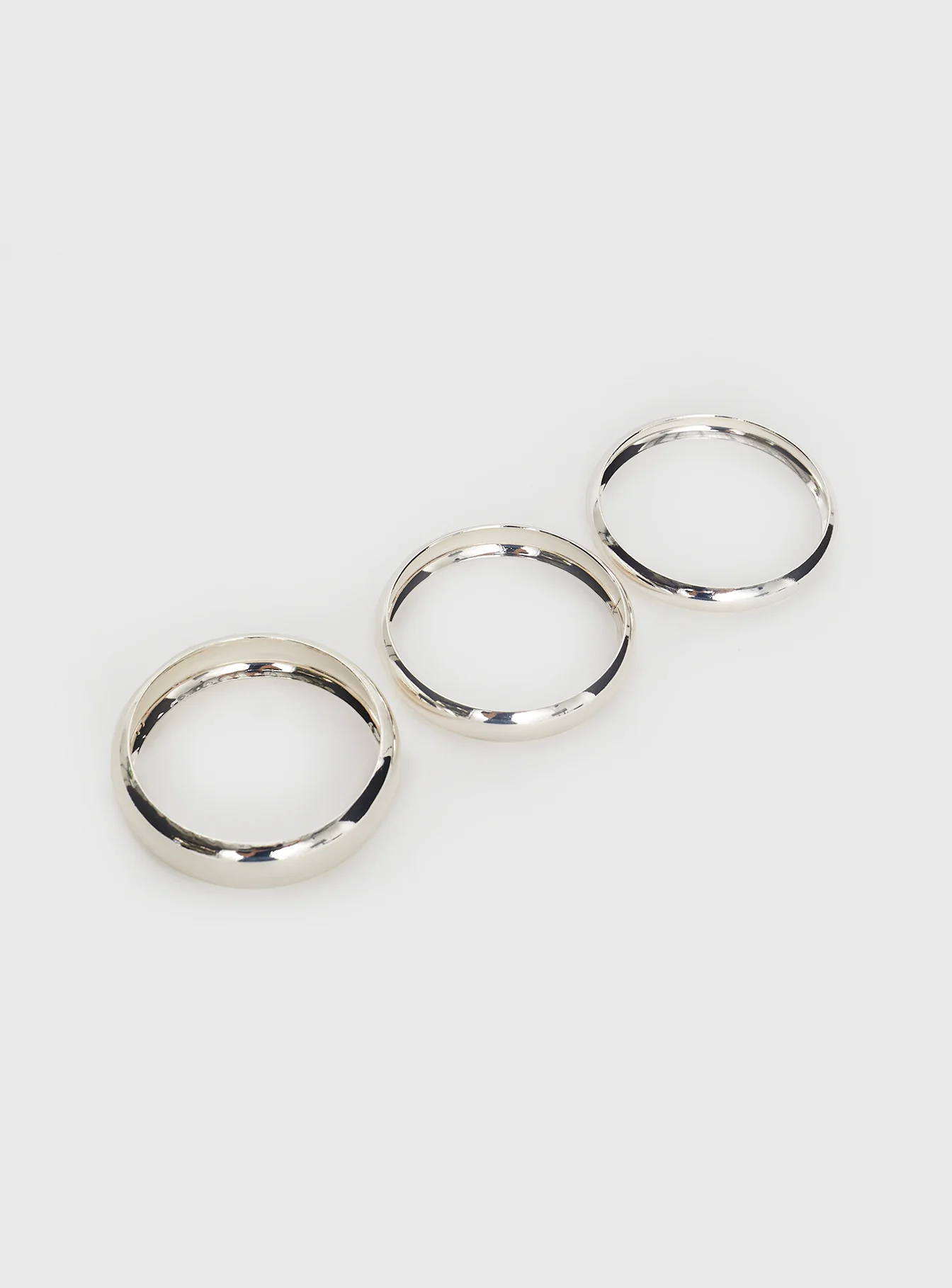 Farley Bangle Pack Silver - Image 2