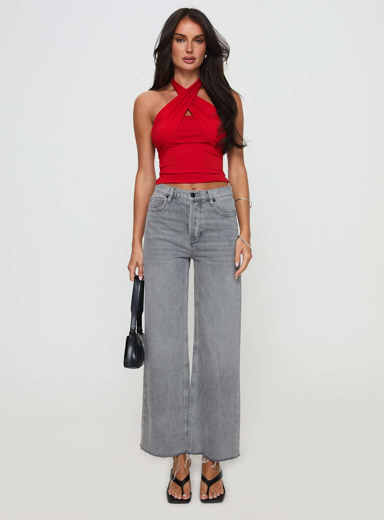 Fawcett Jeans Grey Wash Denim - Image 6