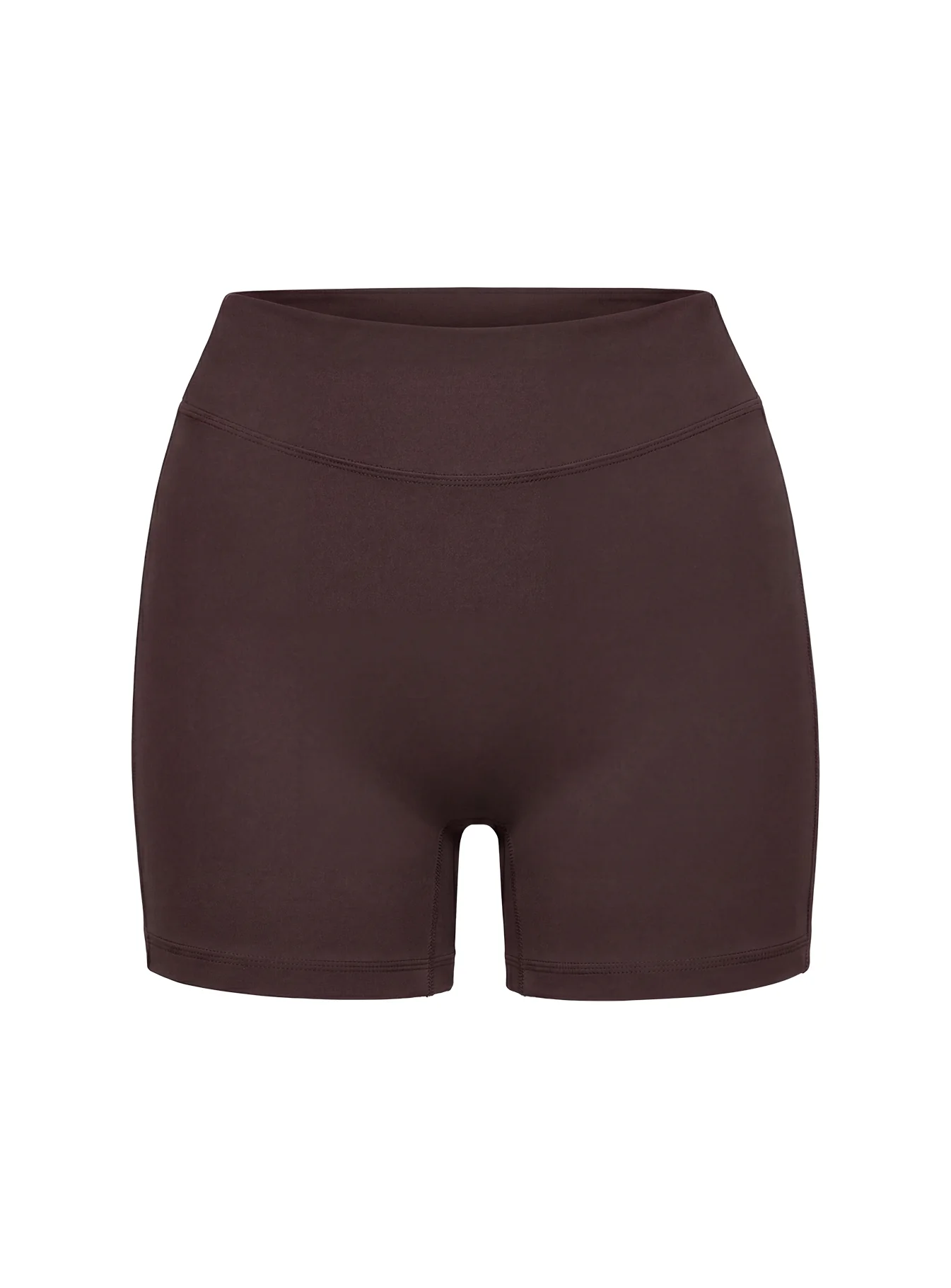 Final Form Active 4" Invisible Scrunch Shorts Brown - Image 11