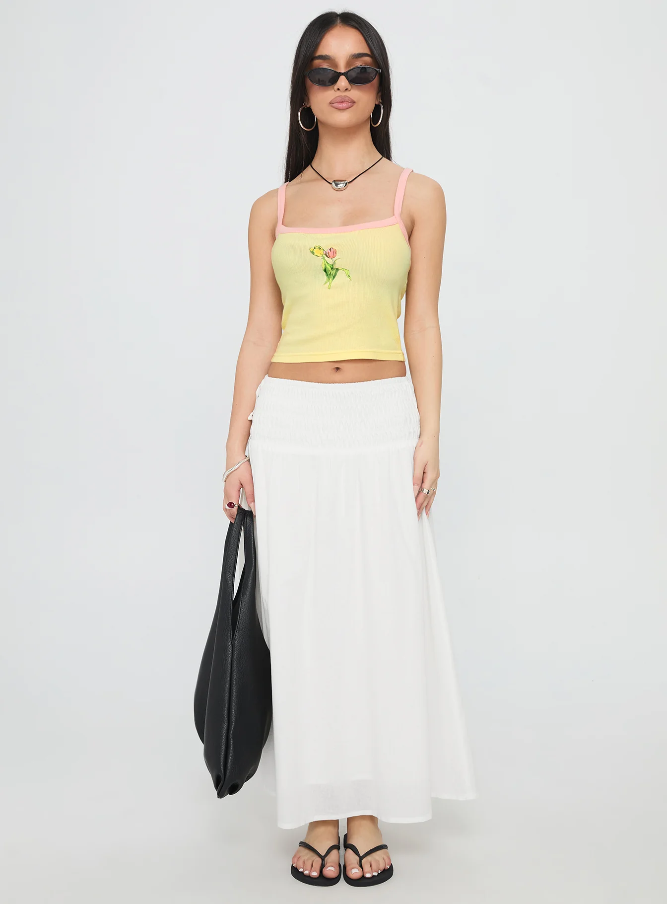 Gardens Of Summer Graphic Tank Yellow - Image 7
