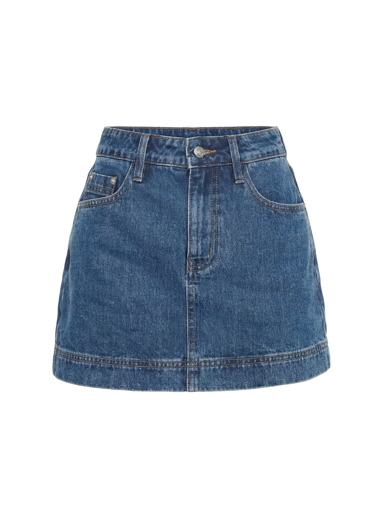 Gazelle Denim Skort Mid Wash - Image 13