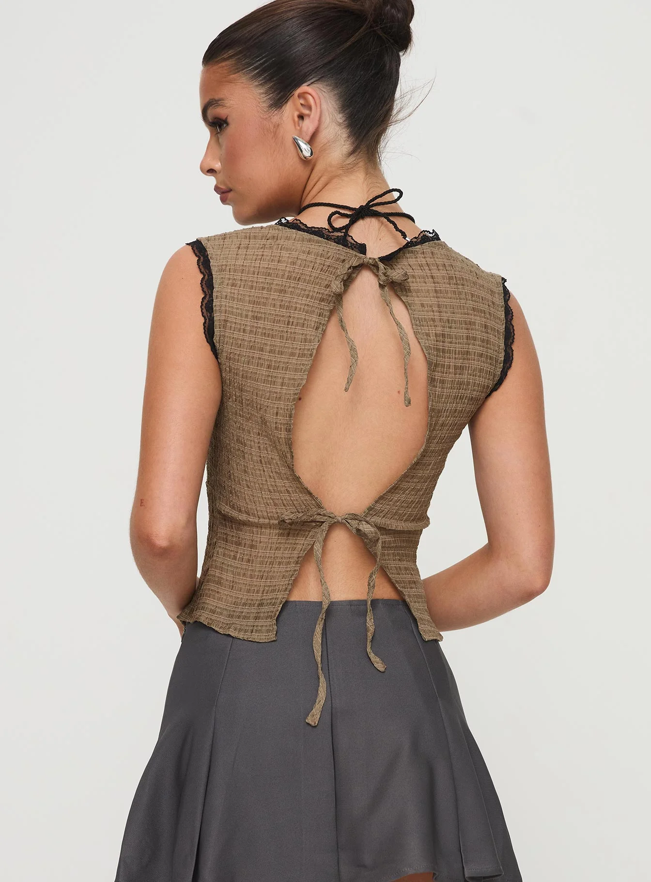 Hagea Top Olive - Image 5