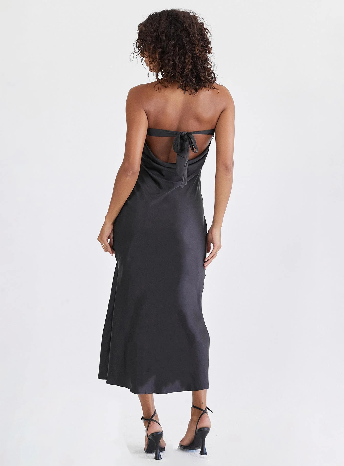 Haley Maxi Dress Black - Image 4