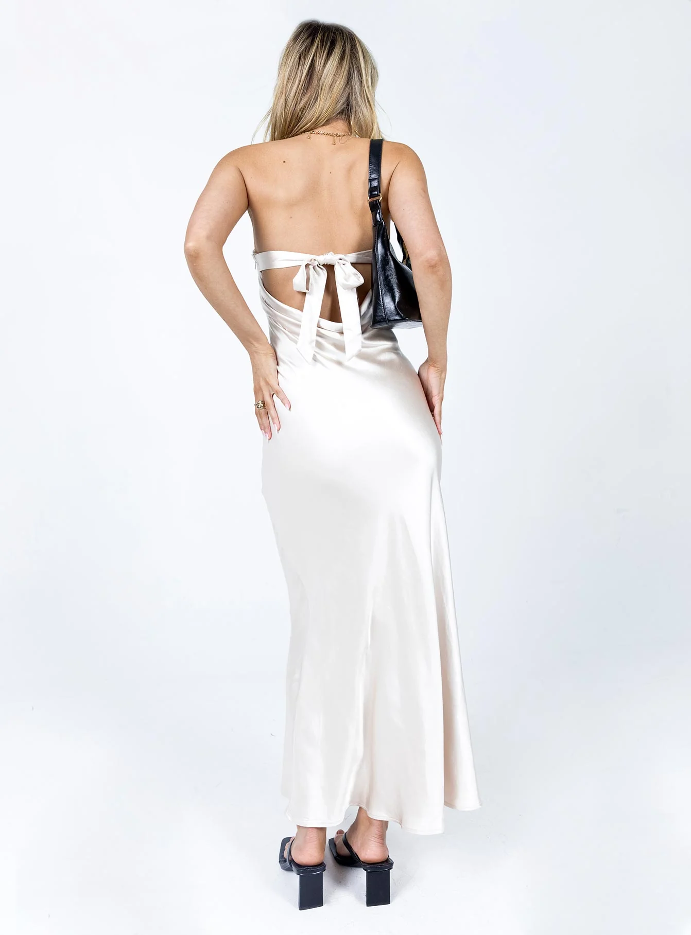 Haley Maxi Dress Champagne - Image 5