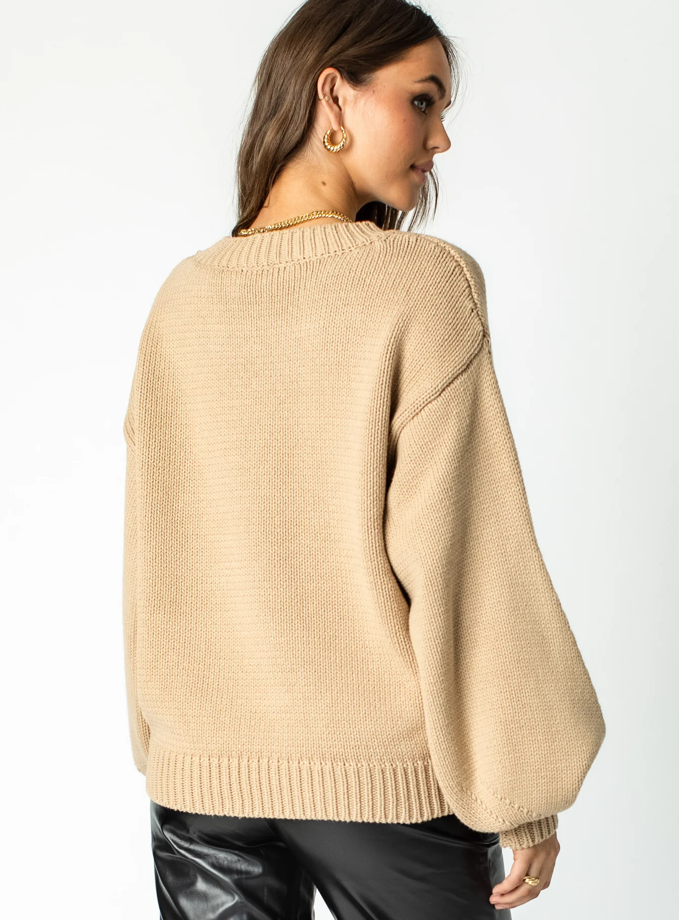 Harmony Sweater Brown - Image 4
