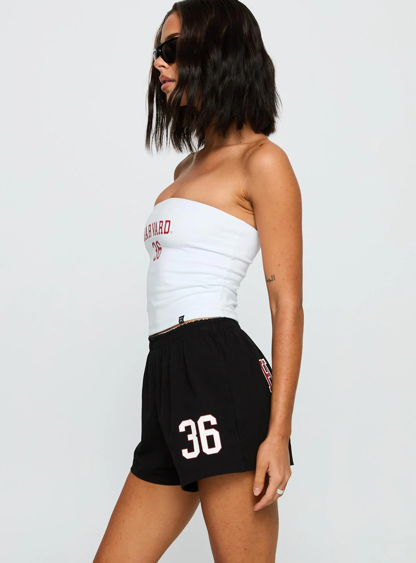 Harvard Tube Top White - Image 4