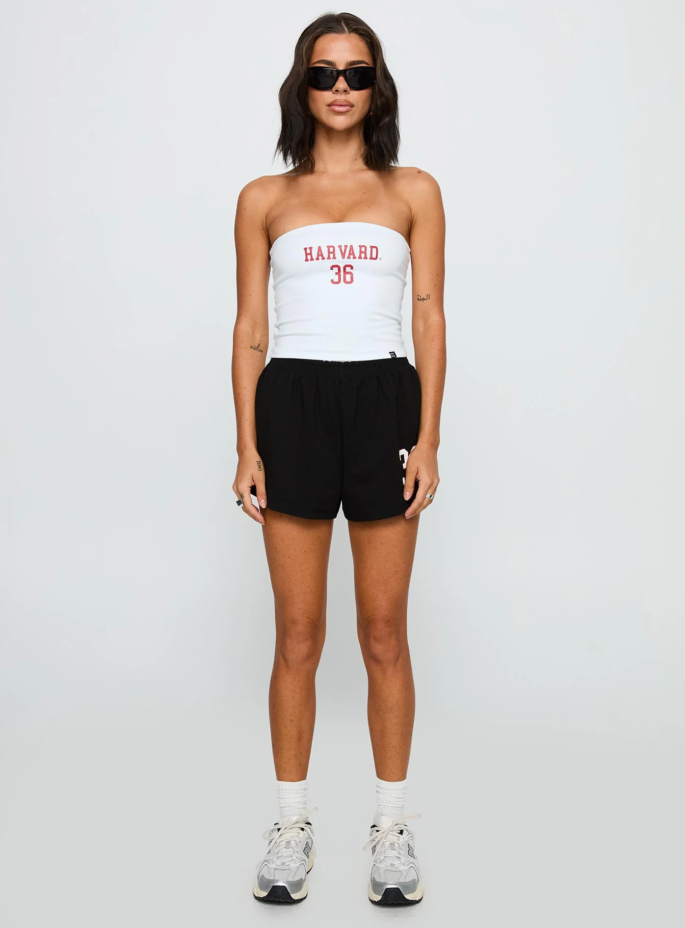 Harvard Tube Top White - Image 7