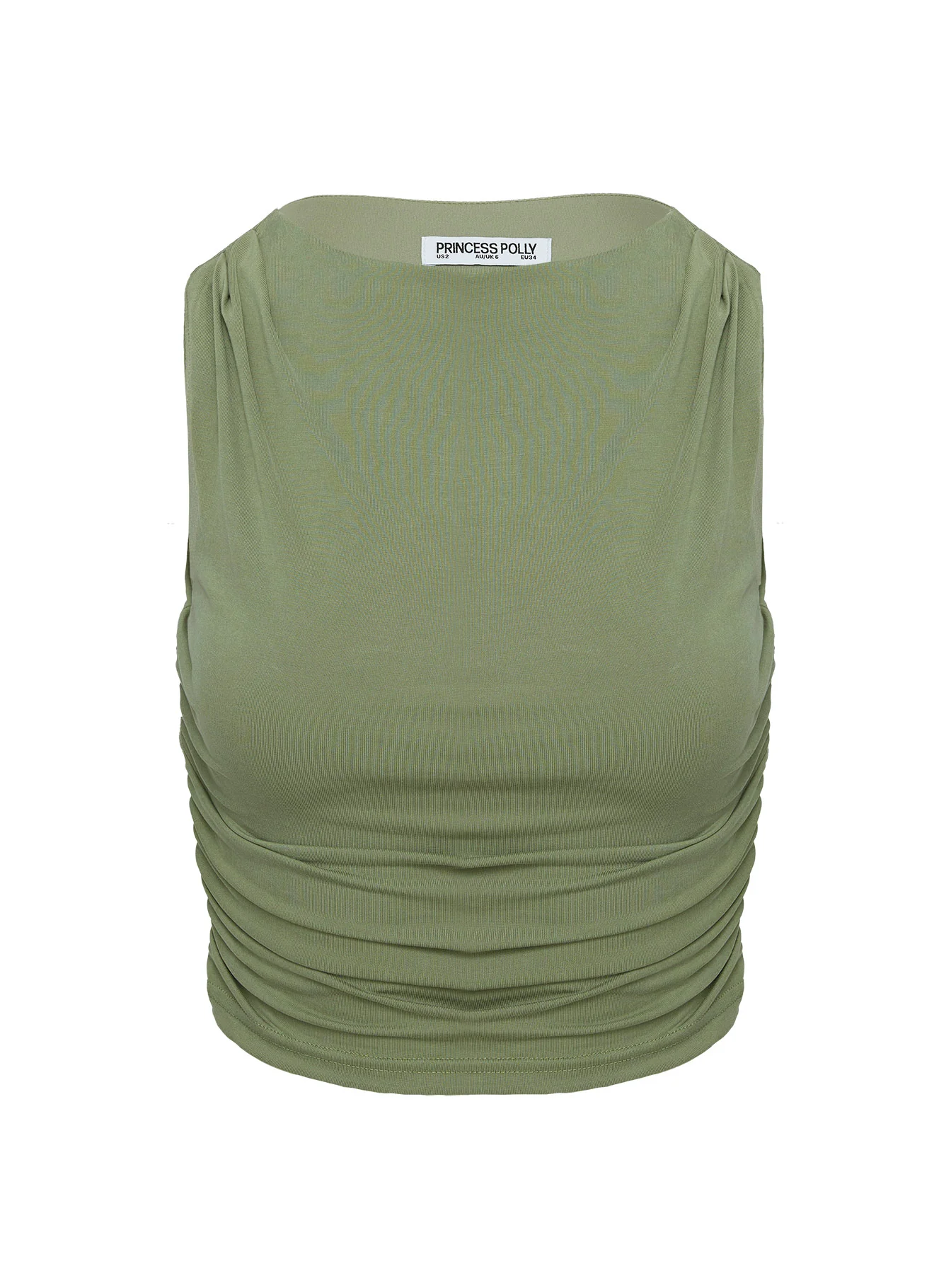 Hold Em High Neck Top Green - Image 9