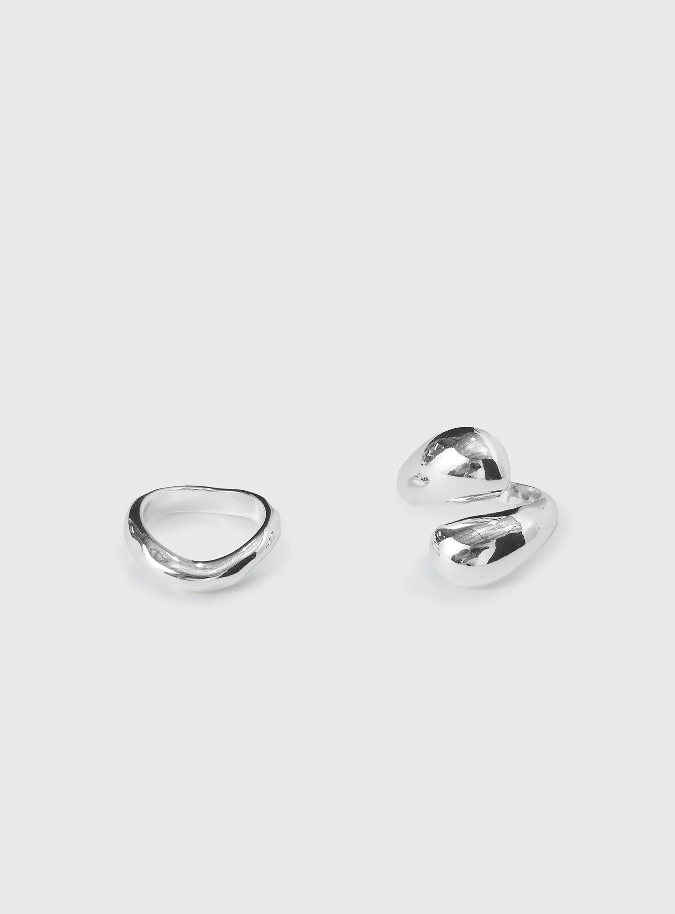 Hopes Up Ring Pack Silver - Image 2