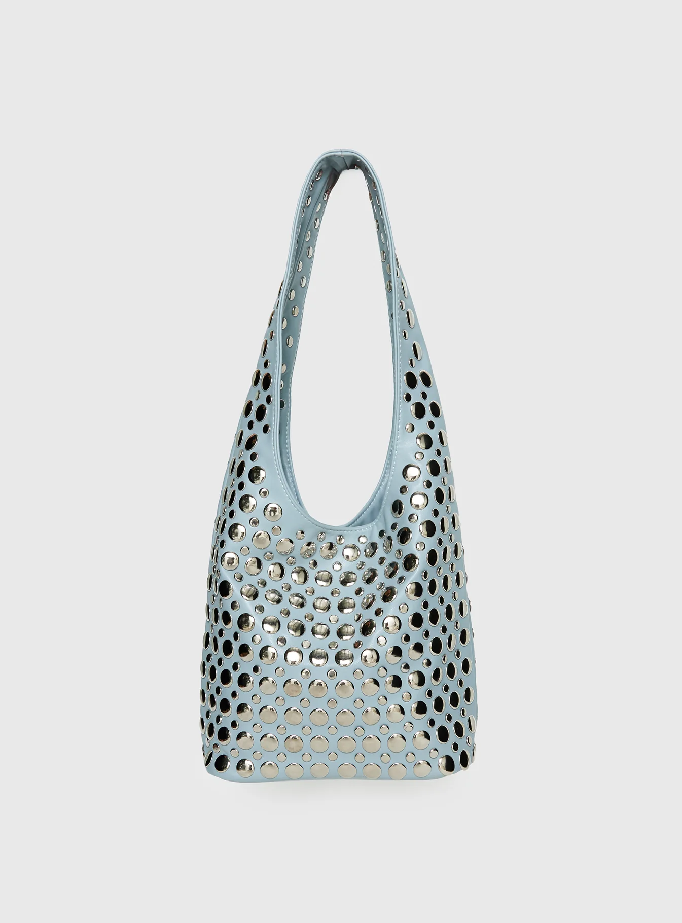 In The Crowd Shoulder Bag Blue / Silver - Image 2
