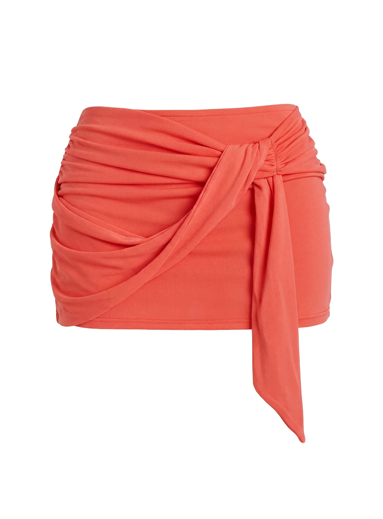Isameika Wrap Sarong Skort Coral - Image 9