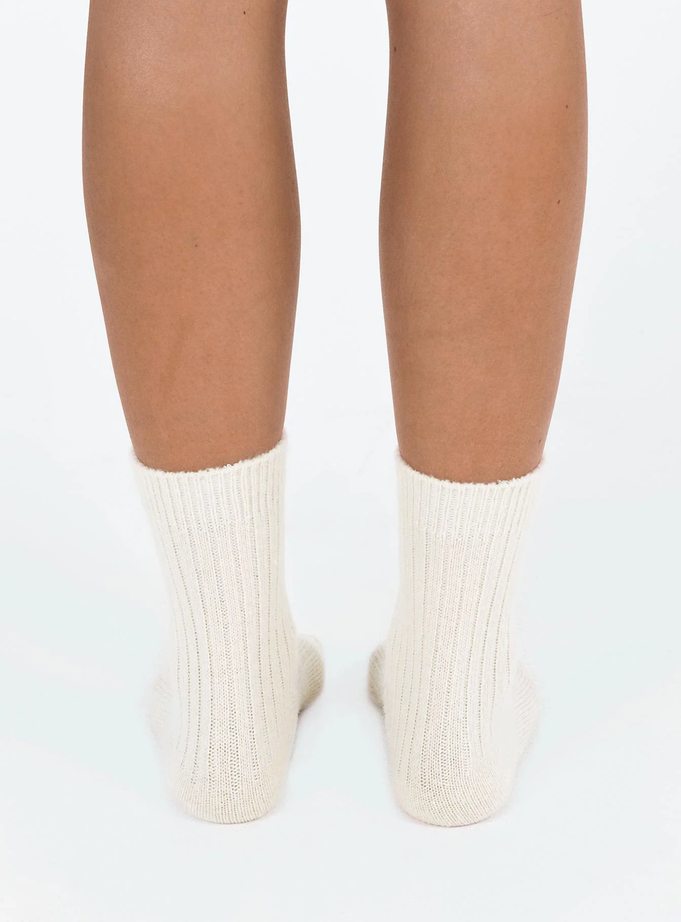 Janice Socks Beige - Image 4