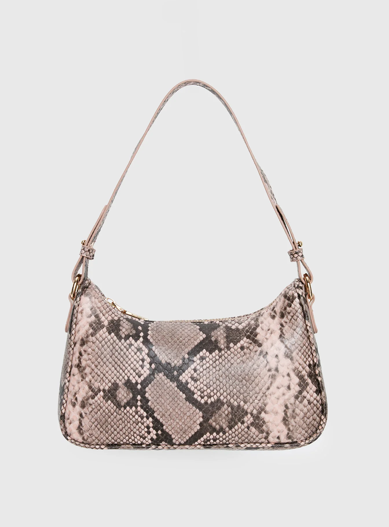 Jaxen Shoulder Bag Pink Snake - Image 2