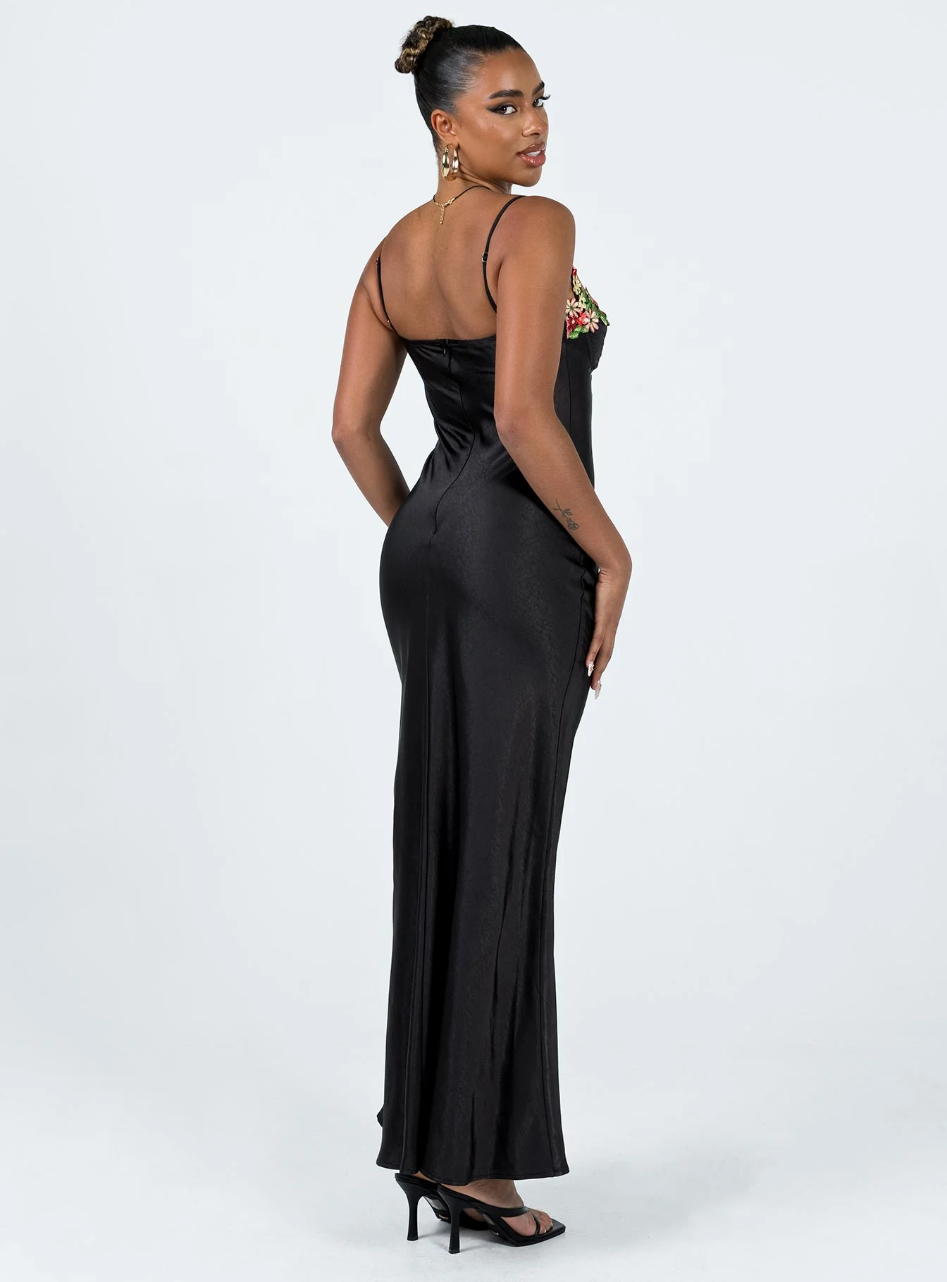 Kenzie Maxi Dress Black - Image 5