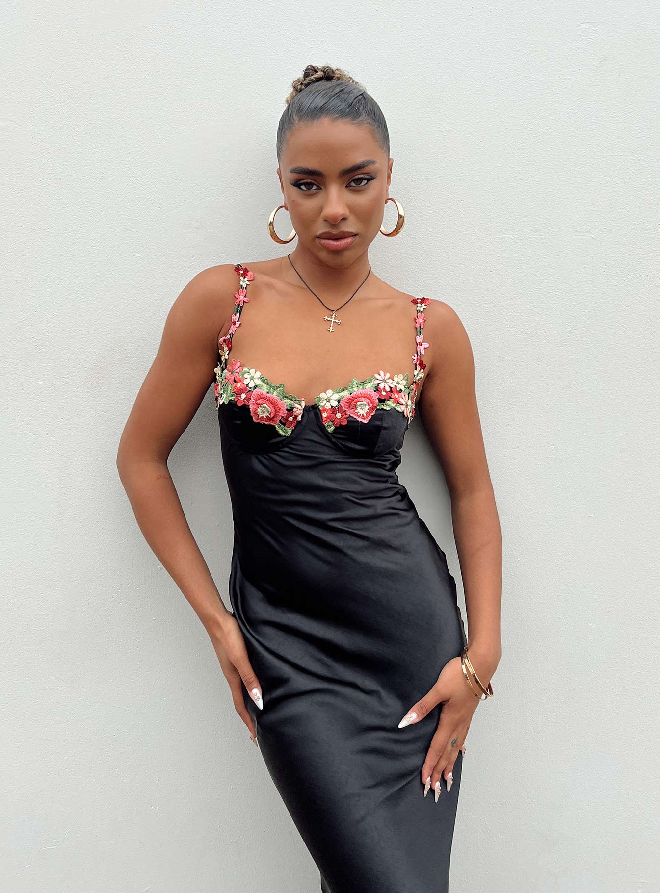 Kenzie Maxi Dress Black - Image 6