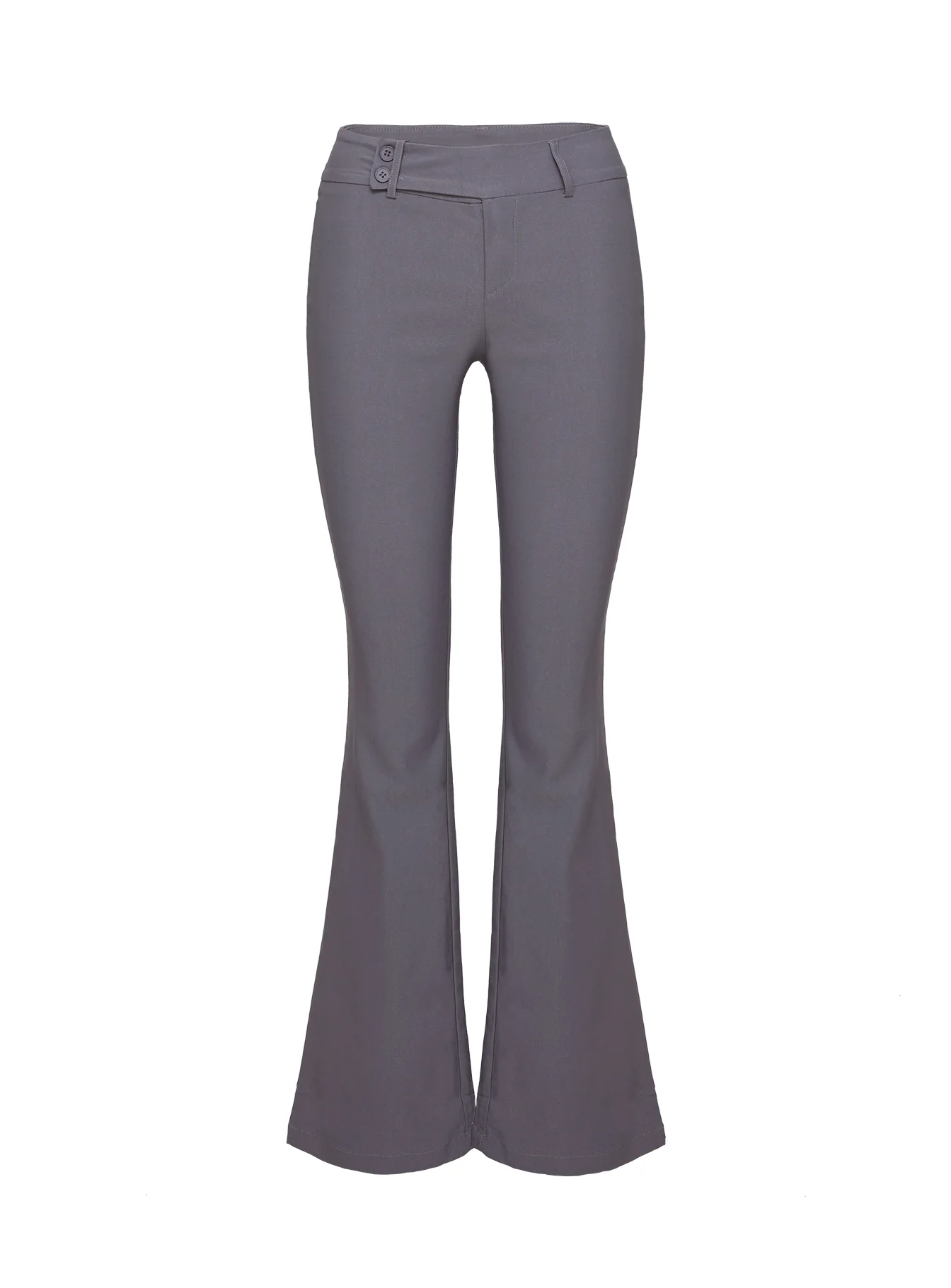 Kinkirk Flared Pants Grey Tall - Image 5