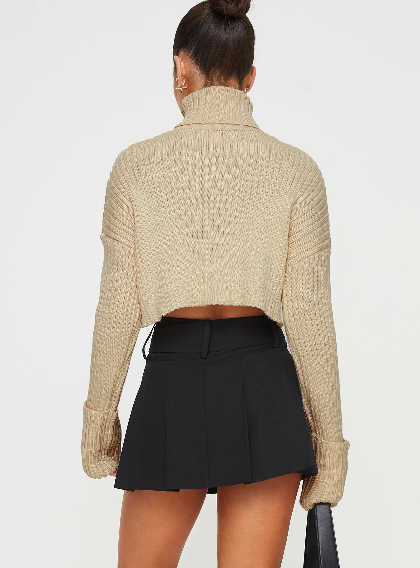 Kinzlee Mini Skirt Black - Image 6