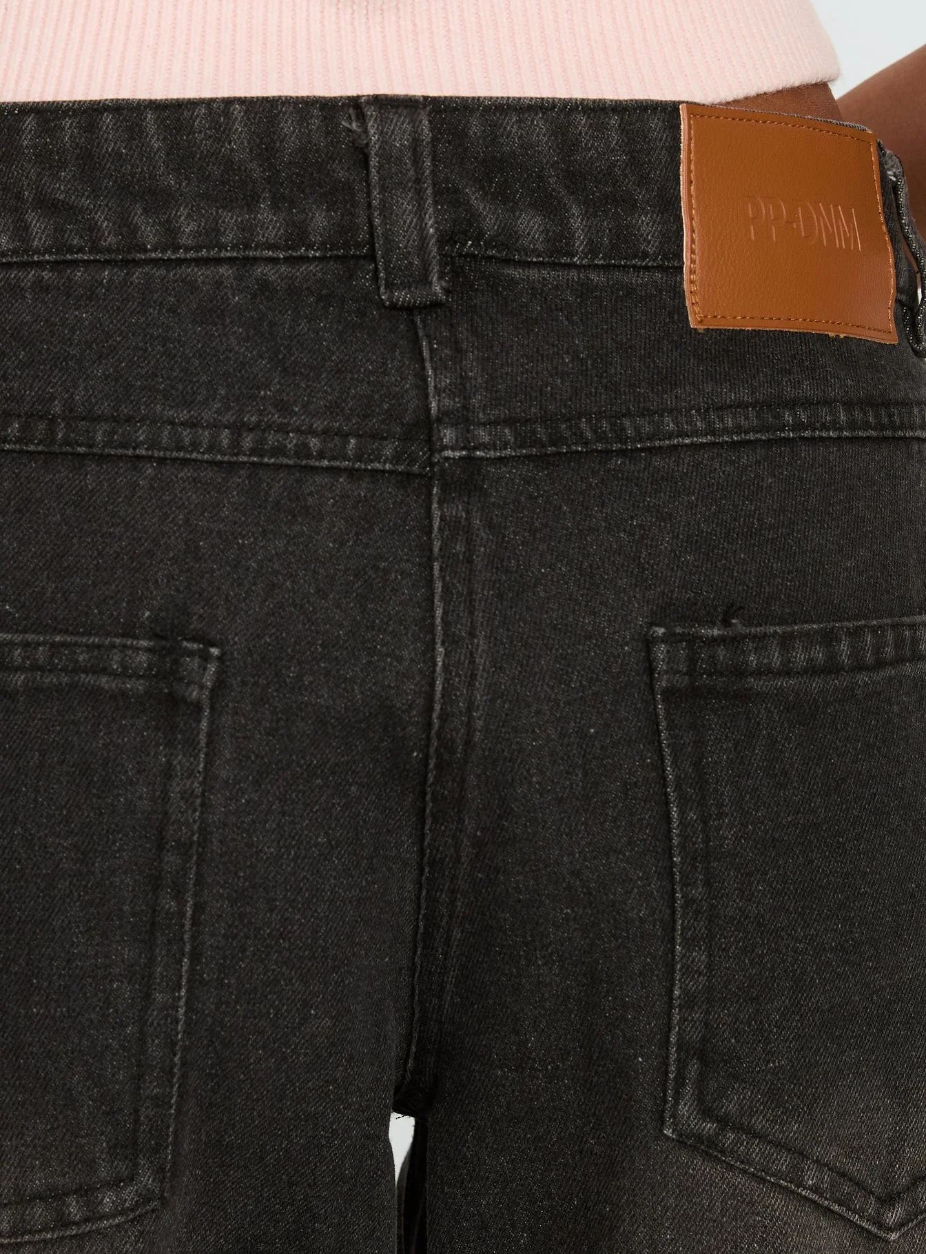 Korinne Low Rise Baggy Jeans Washed Charcoal - Image 5
