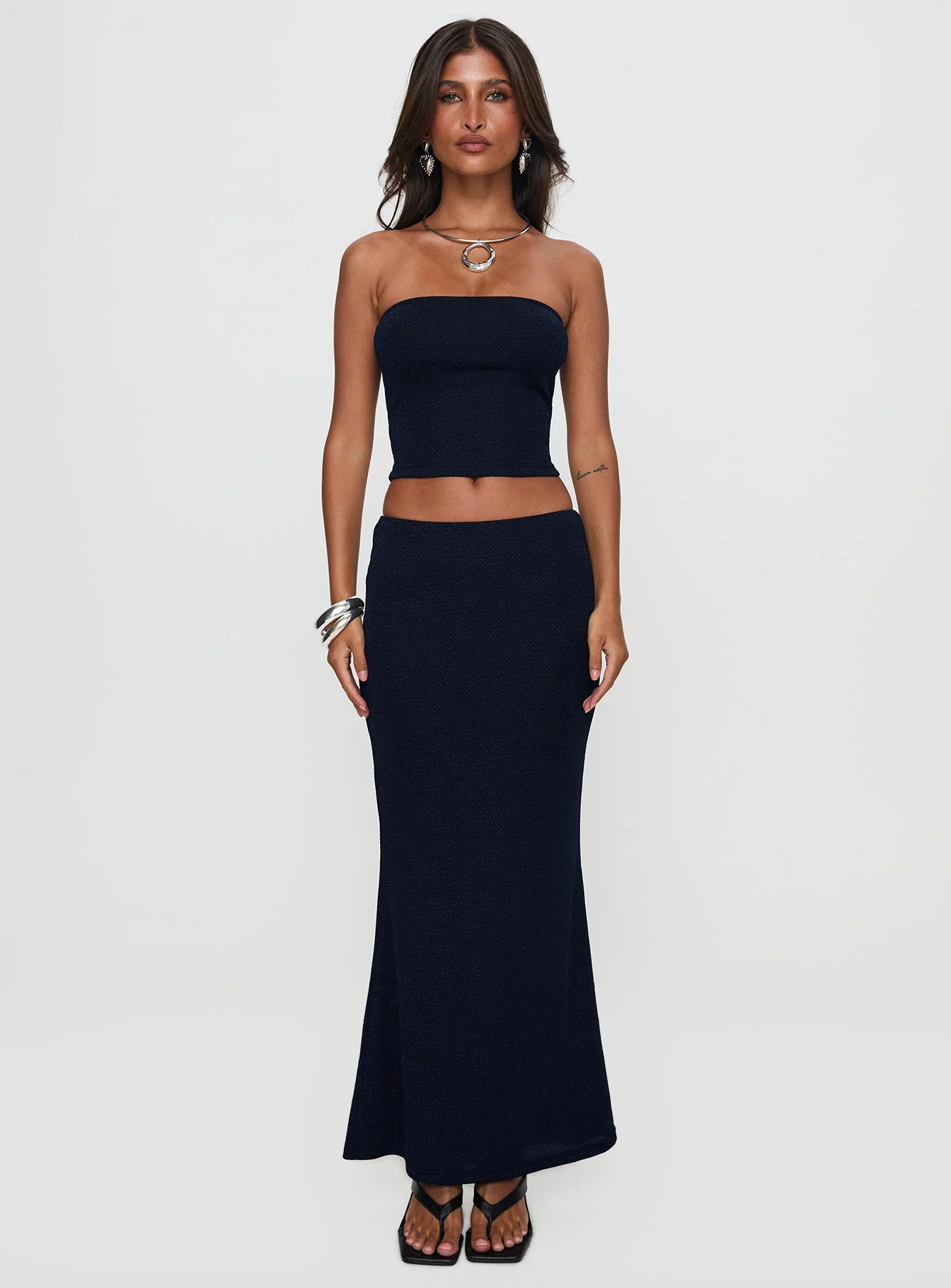 Lampton Strapless Set Navy - Image 7