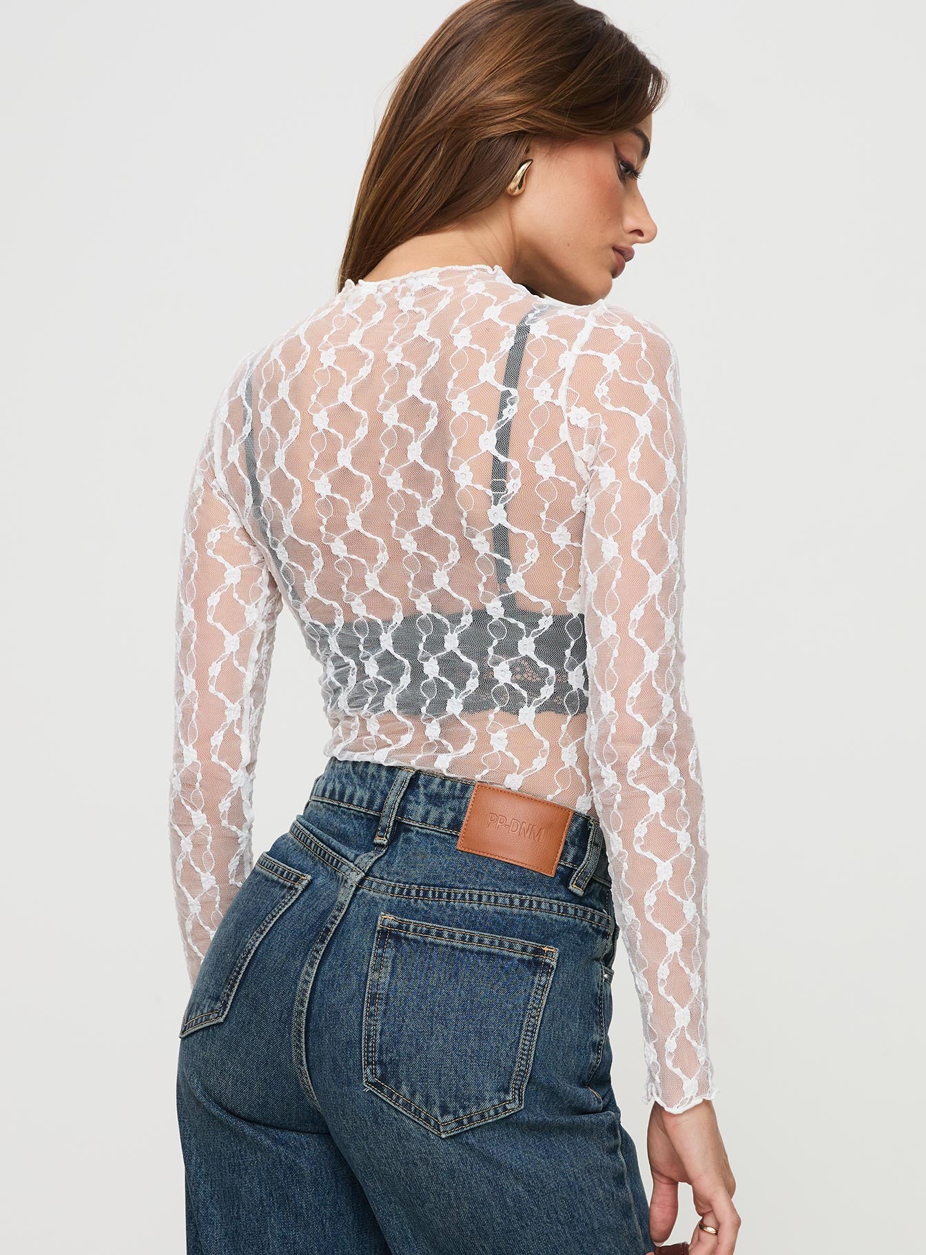 Liedman Long Sleeve Bodysuit White - Image 5
