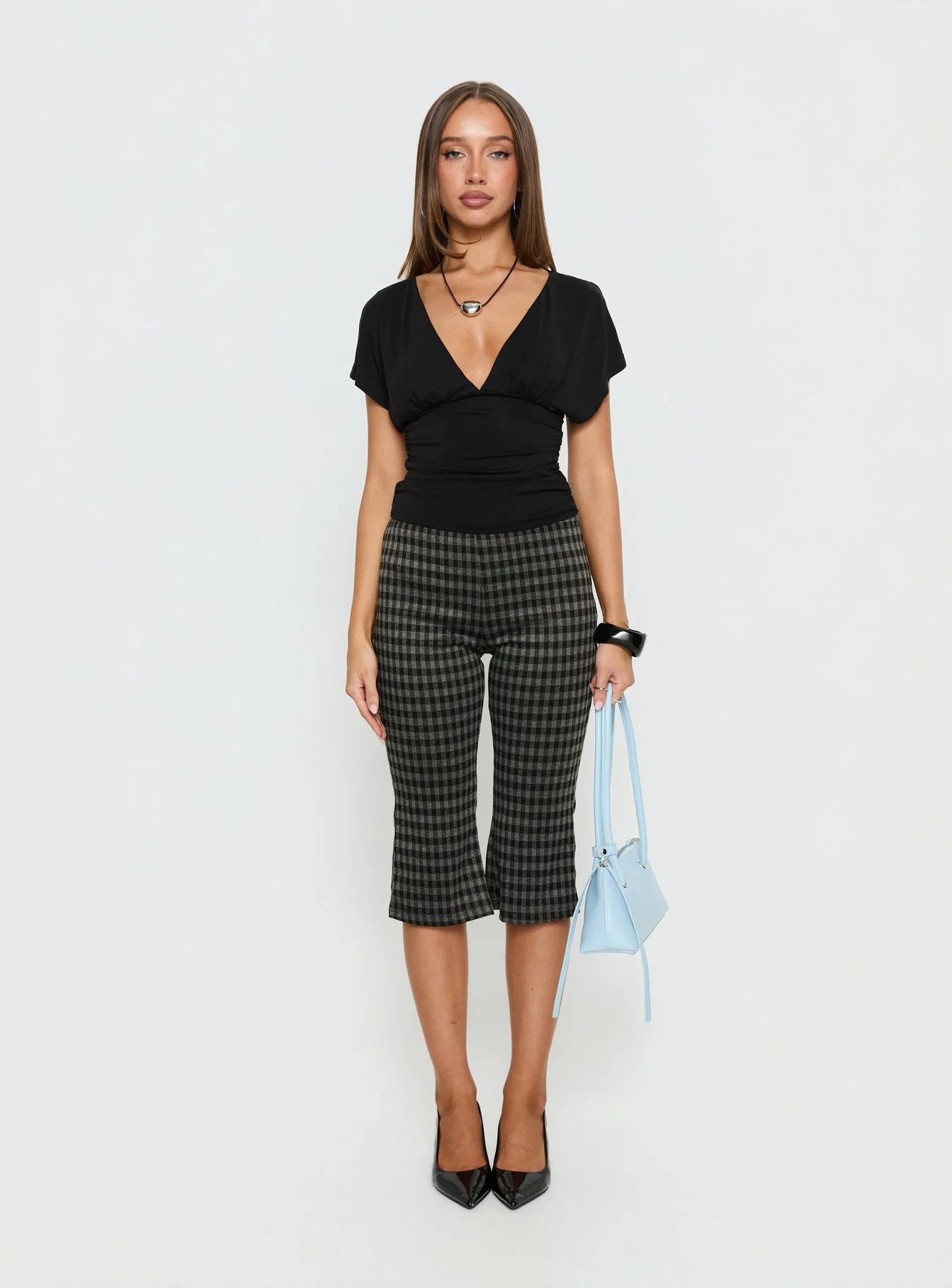 Lights Are Off Capri Pants Multi - Image 8