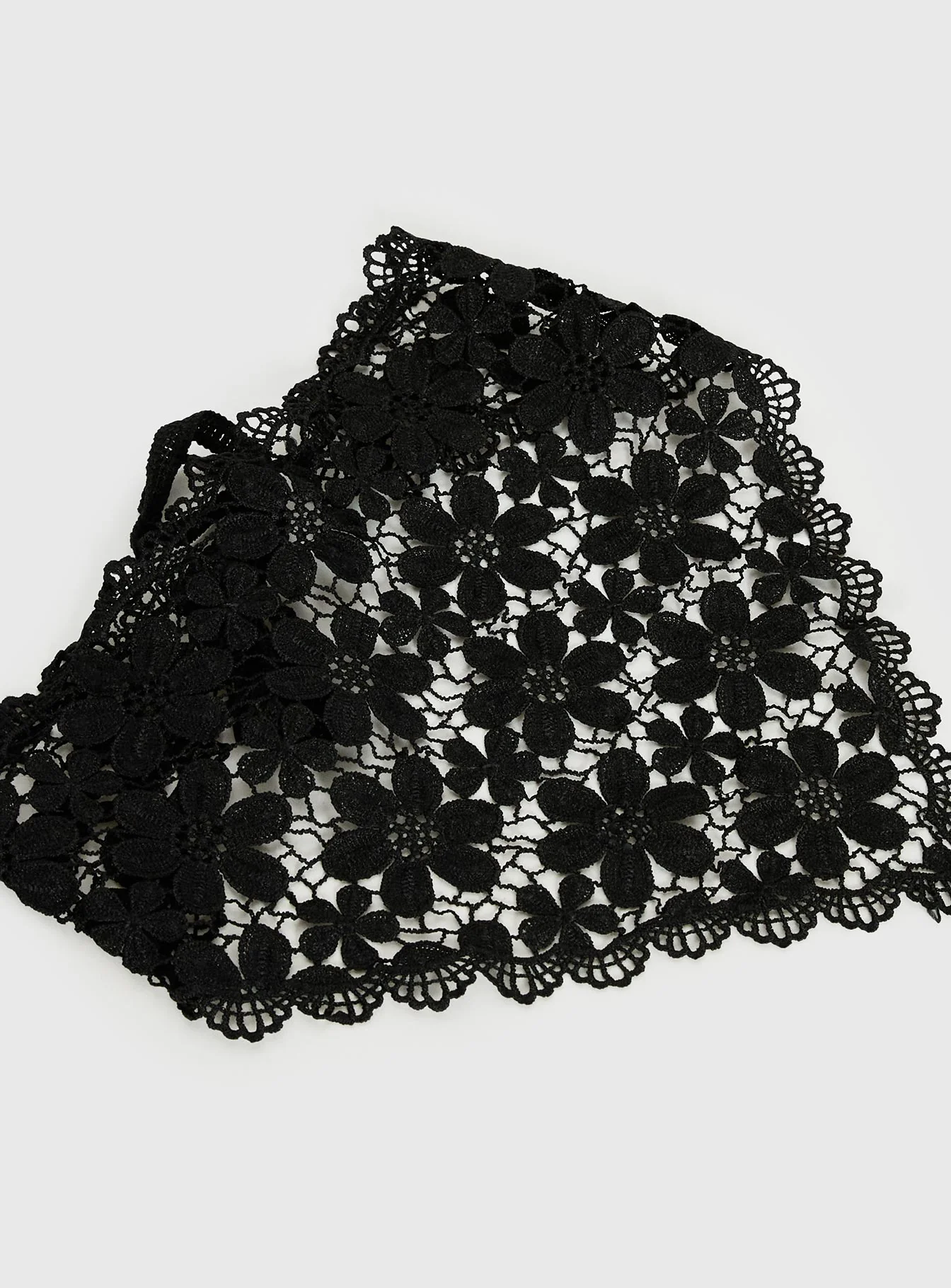 Lilibette Crochet Hair Bandana Black - Image 4