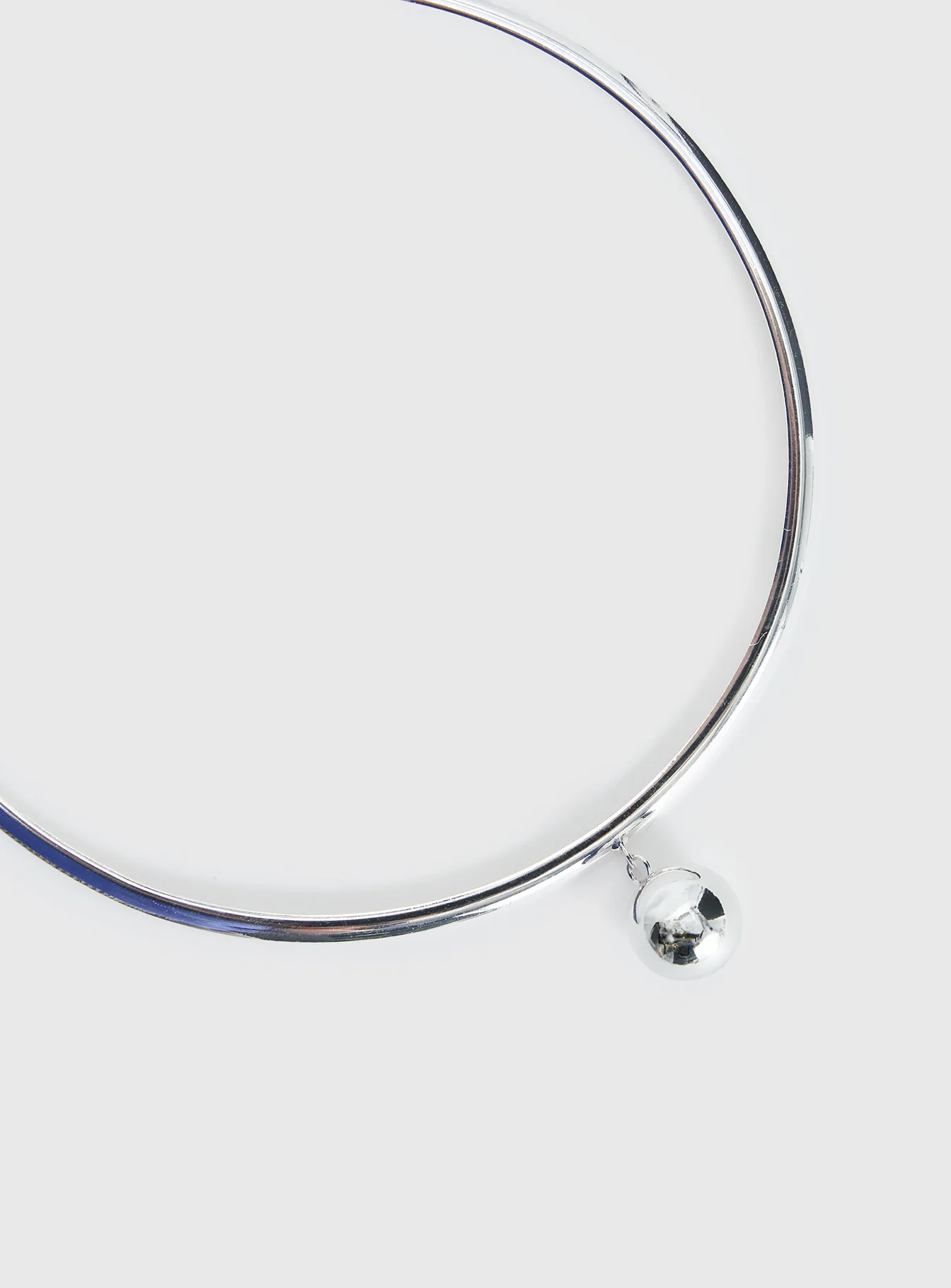 Lisbeth Pendant Necklace Silver - Image 3