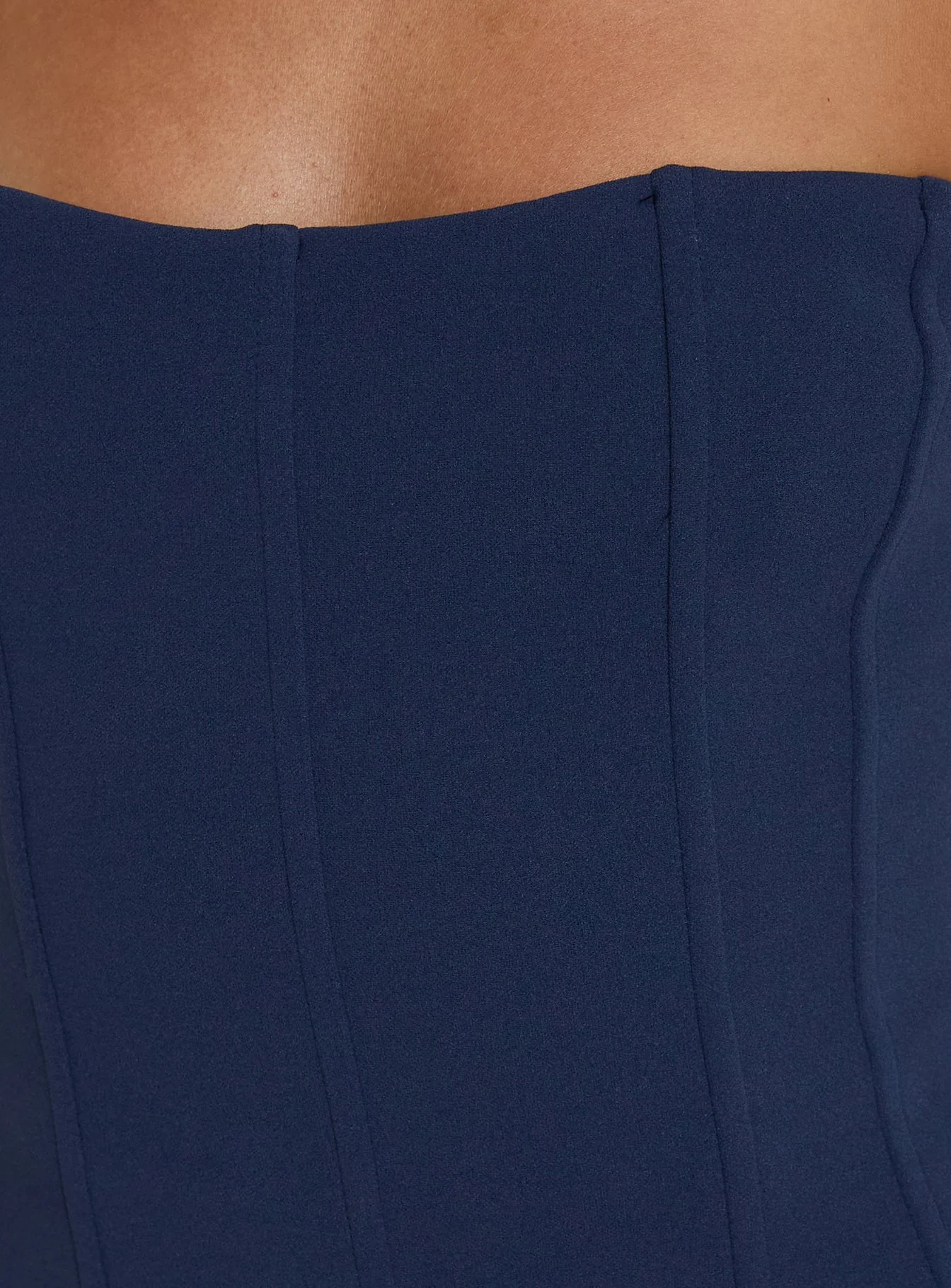 Louisah Corset Playsuit Navy - Image 6