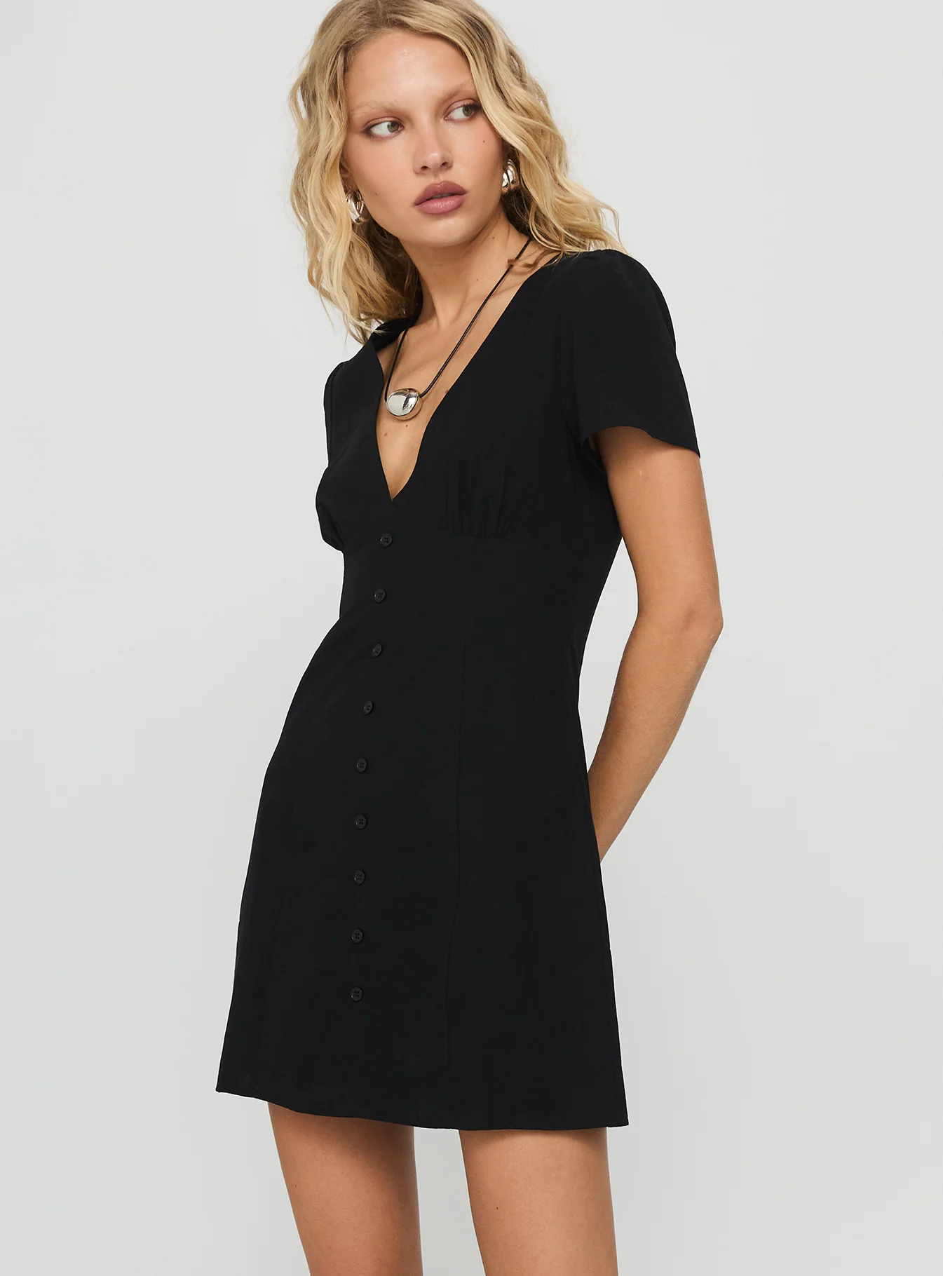 Loveliness Playsuit Black Tall - Image 3