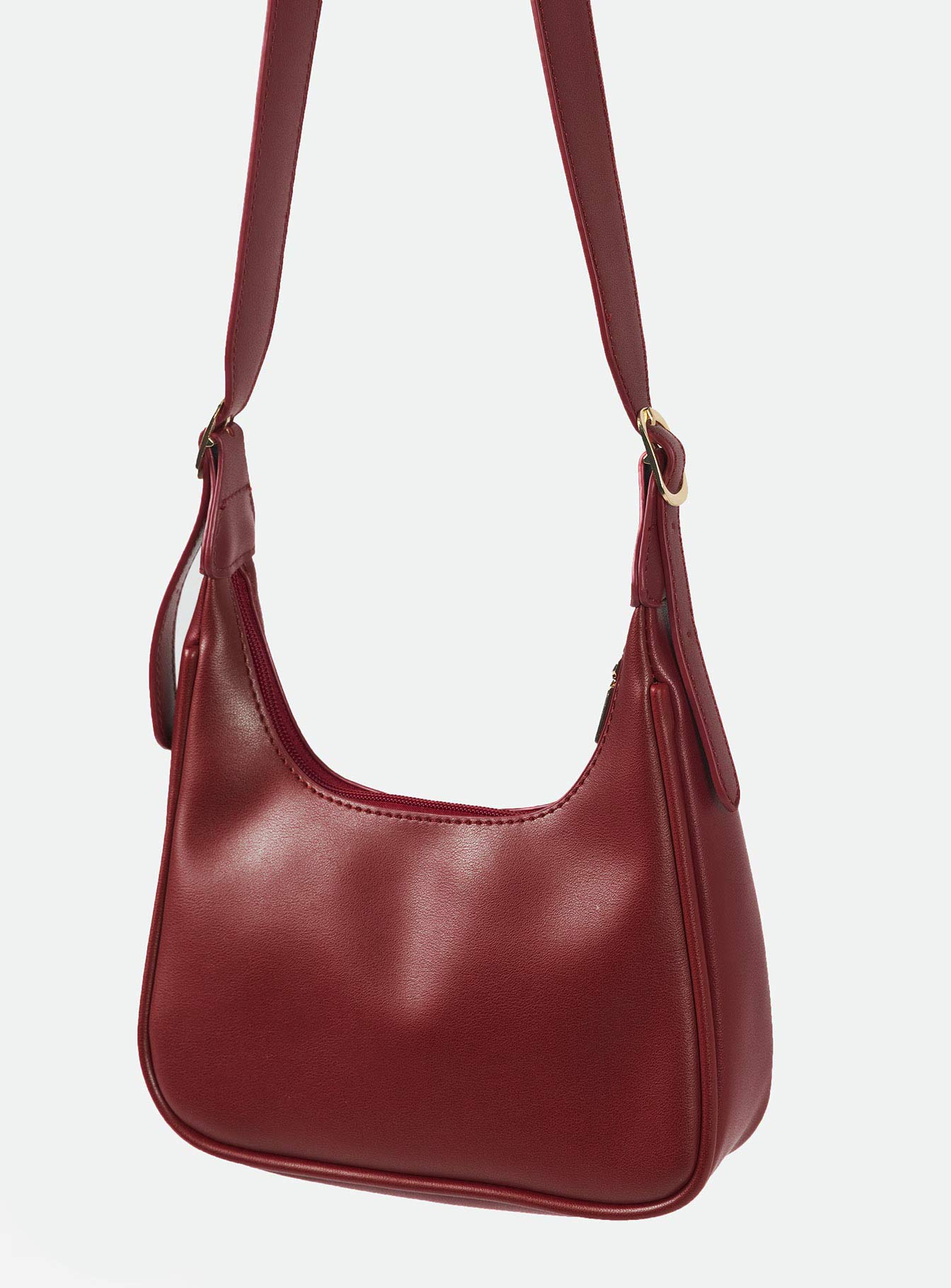 Ludo Shoulder Bag Maroon - Image 3