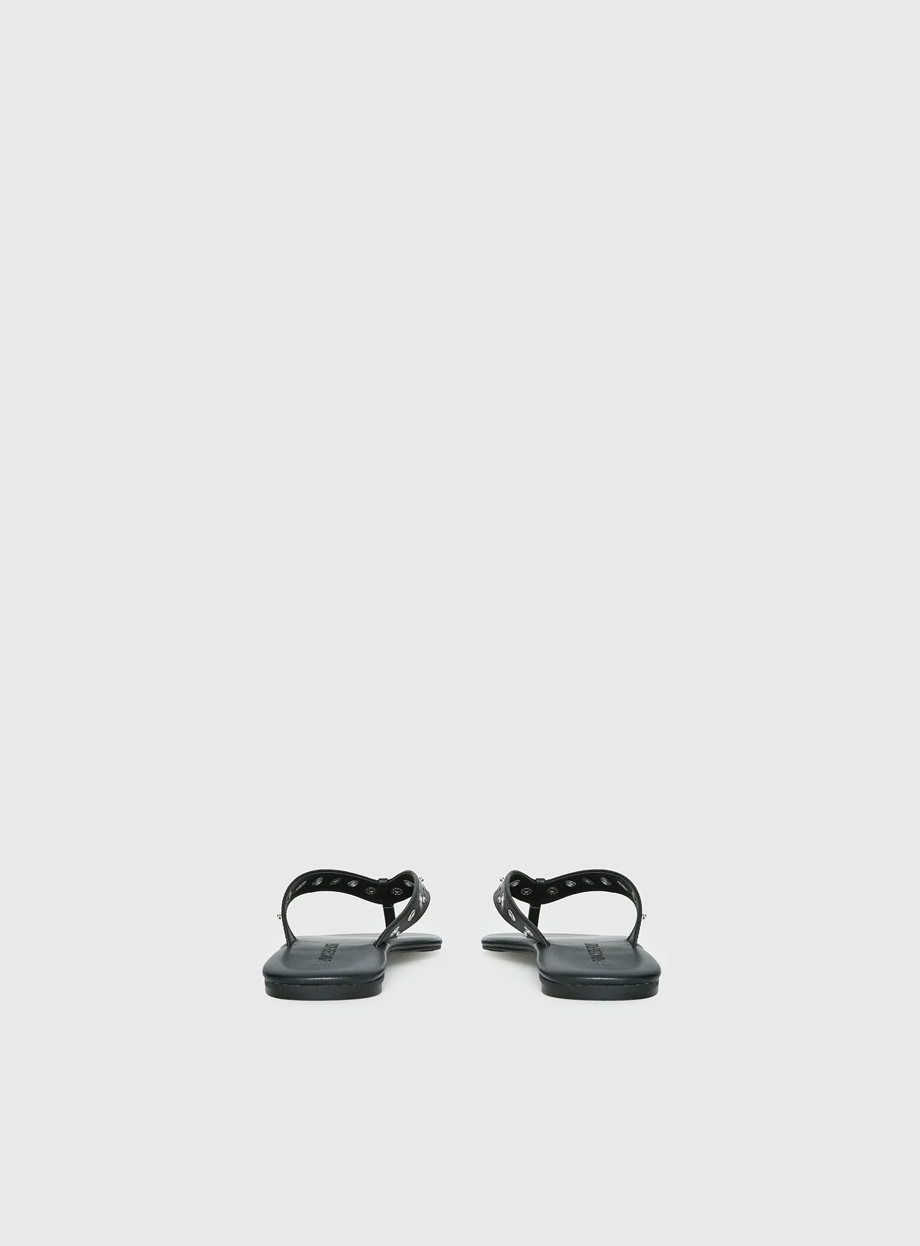 Lyana Eyelet Detail Sandals Black - Image 5