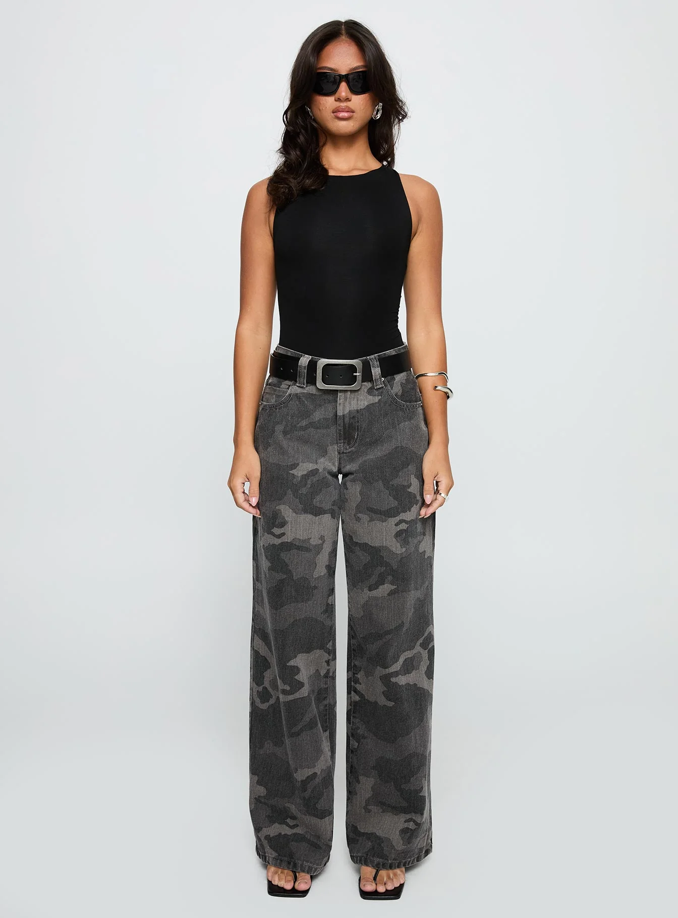 Majesty Tie Back Bodysuit Black - Image 7