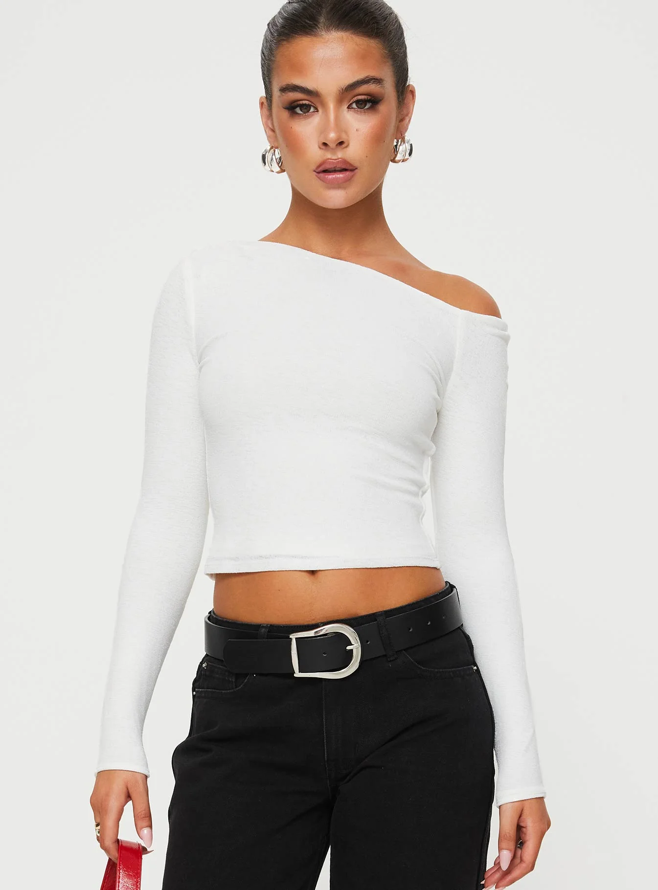 Malian Long Sleeve Top White - Image 2