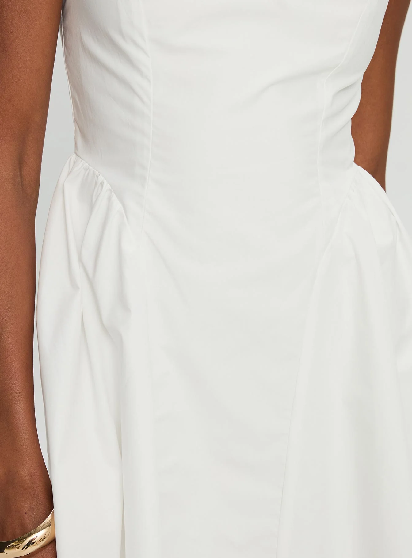 Maryvonne Mini Dress White - Image 6