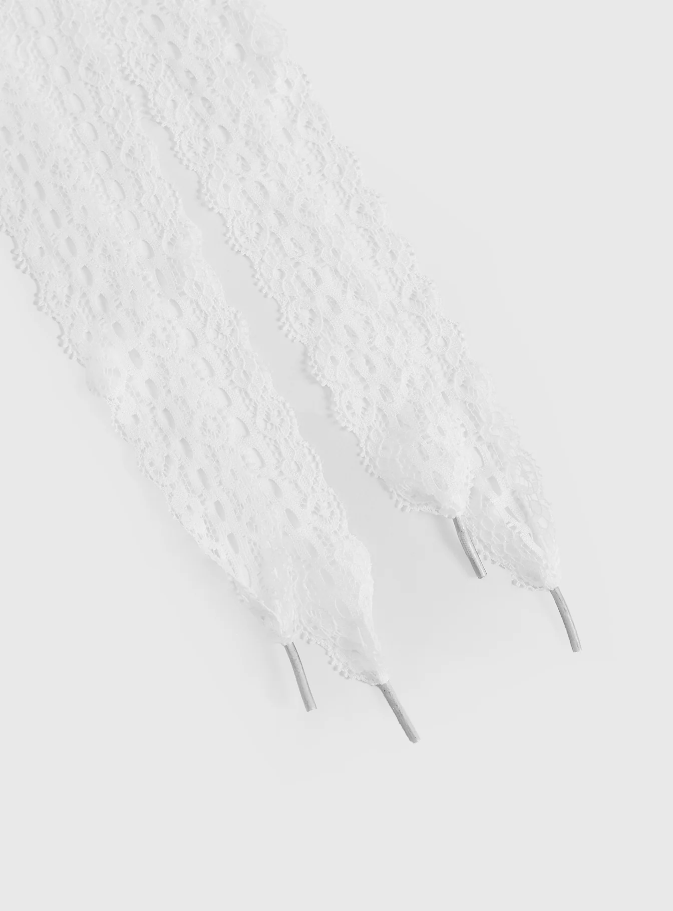 Masonne Lace Shoelaces White - Image 3