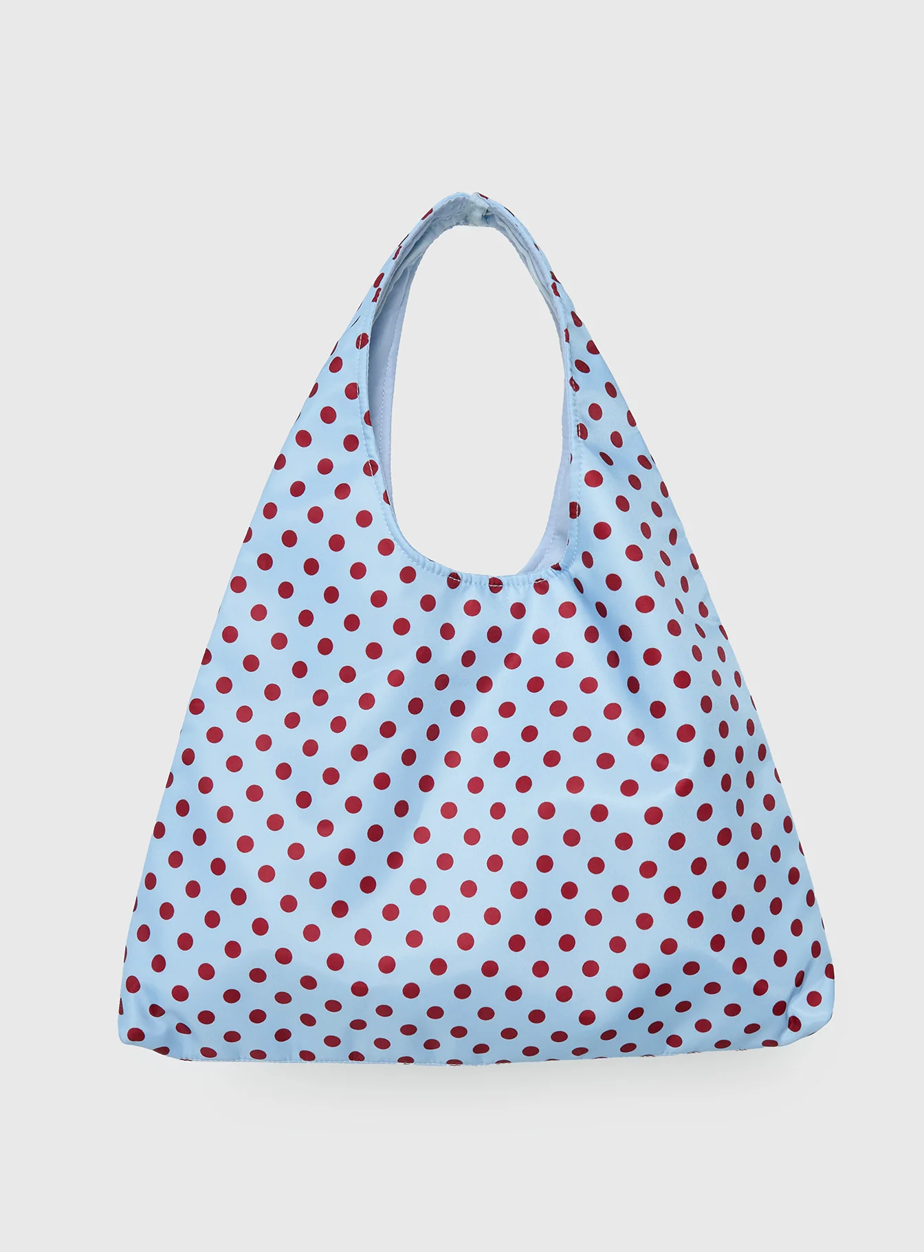 Mayda Tote Bag Red / Blue Polka - Image 4