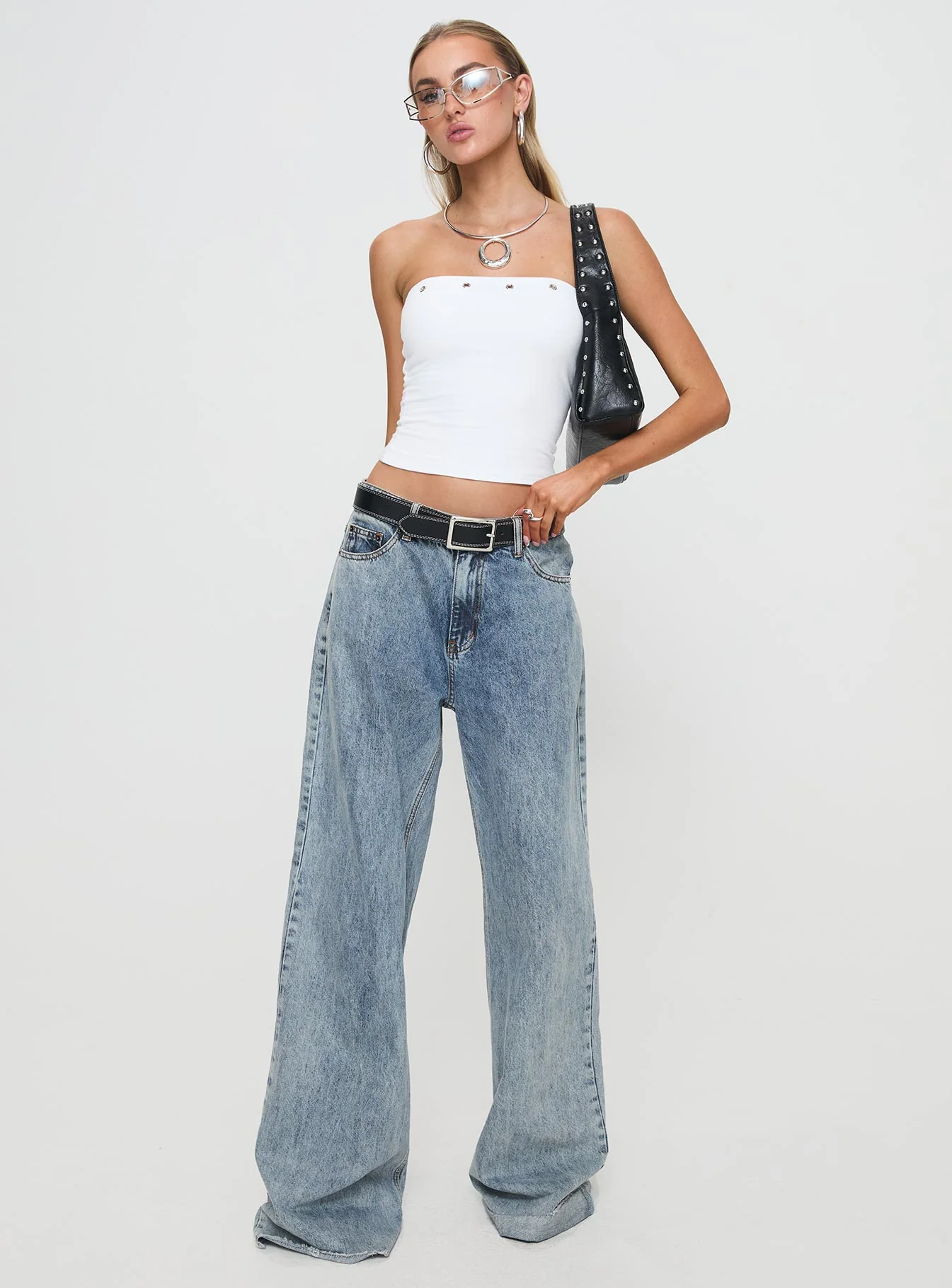 Mayuk Strapless Top White - Image 3