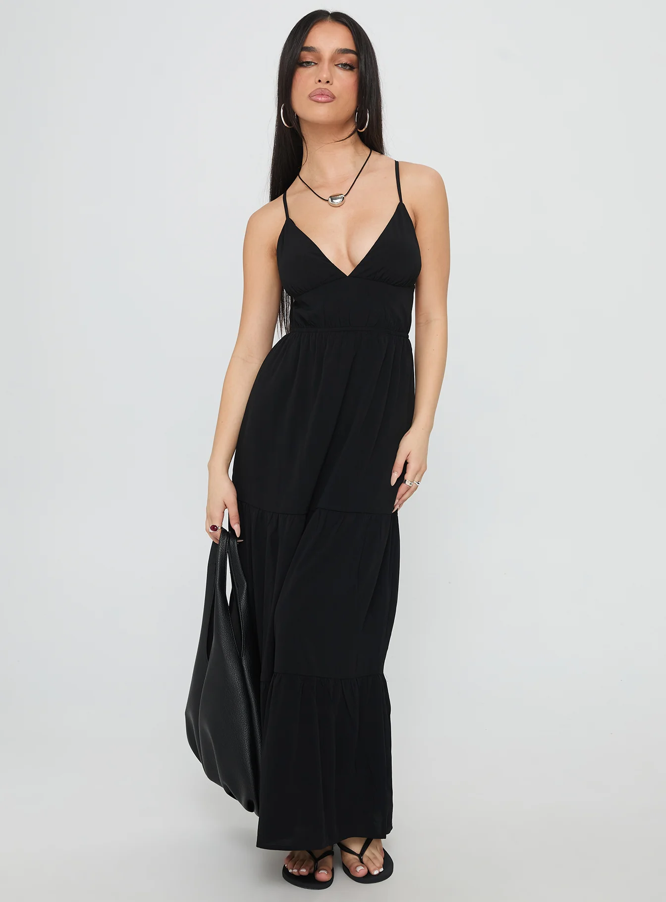 Mckew Maxi Dress Black - Image 2