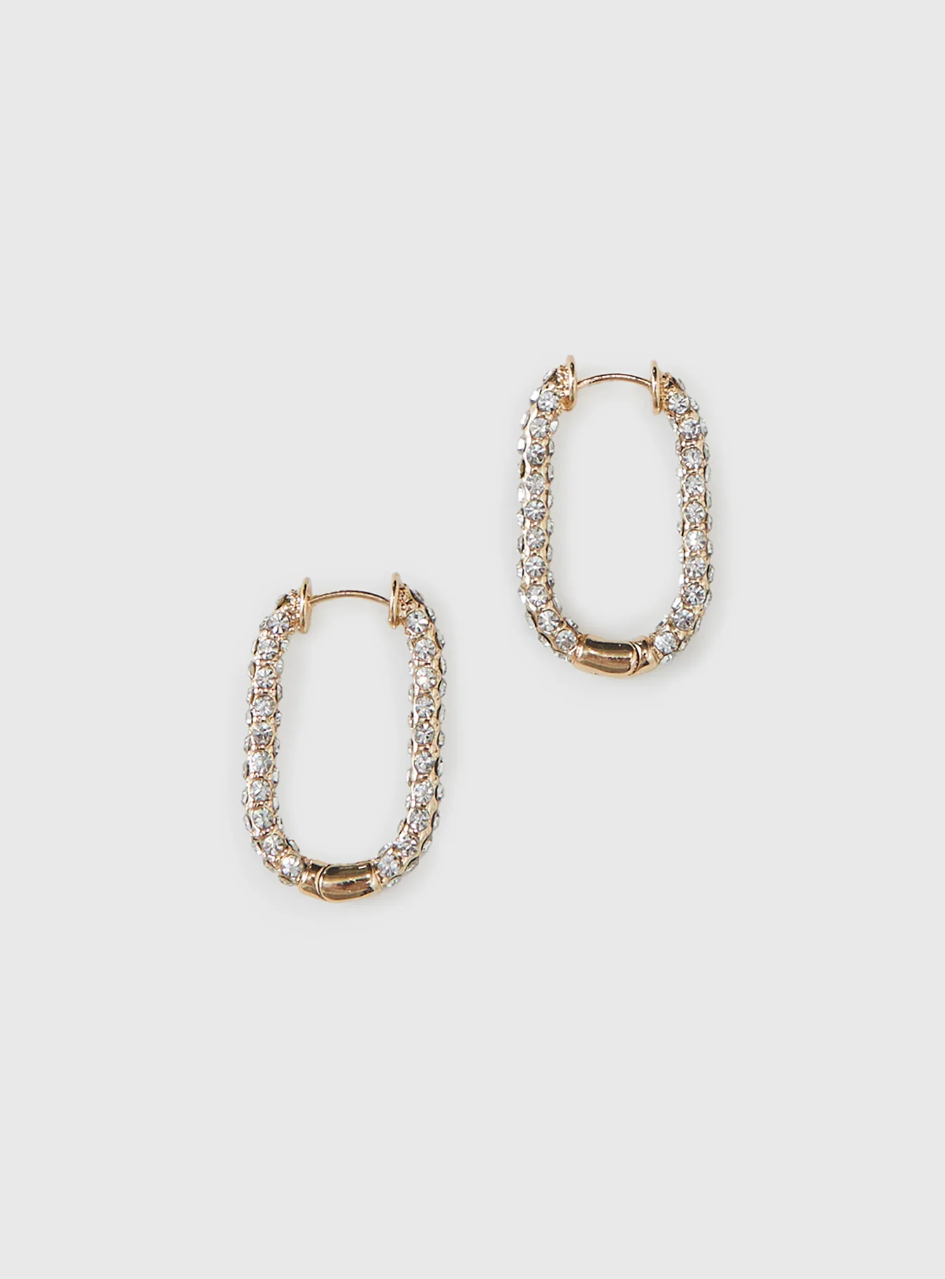 Merivale Diamante Earrings Gold - Image 2