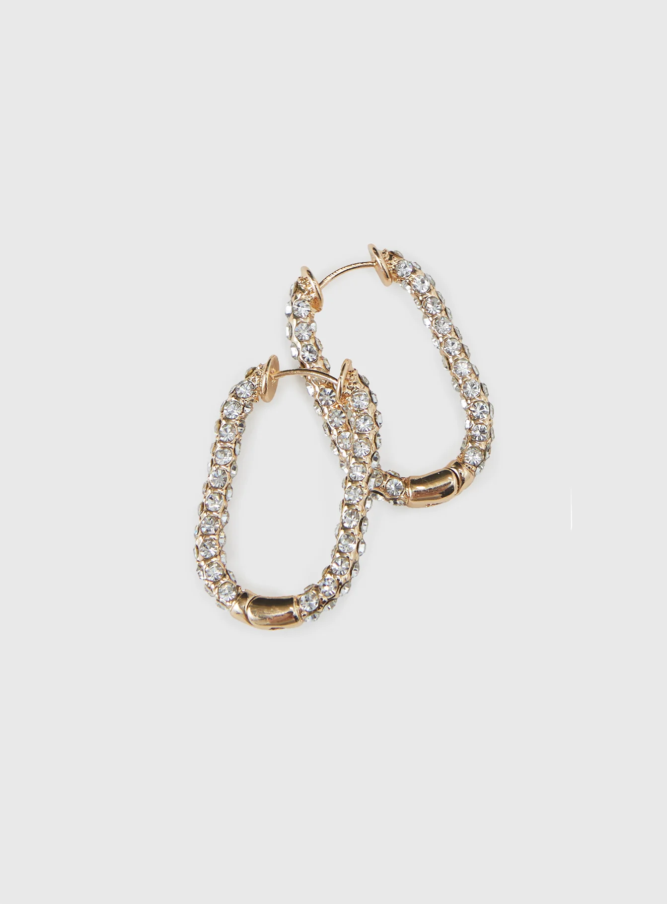 Merivale Diamante Earrings Gold - Image 4