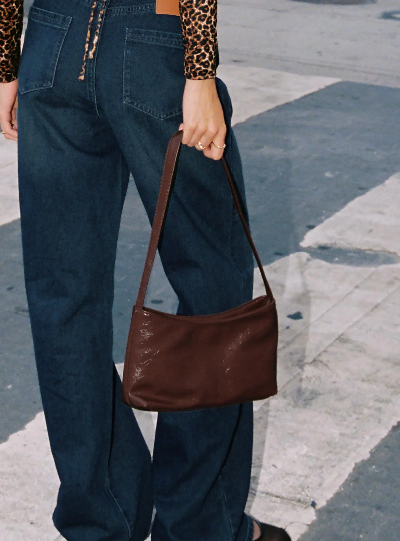 Miemie Shoulder Bag Brown - Image 9