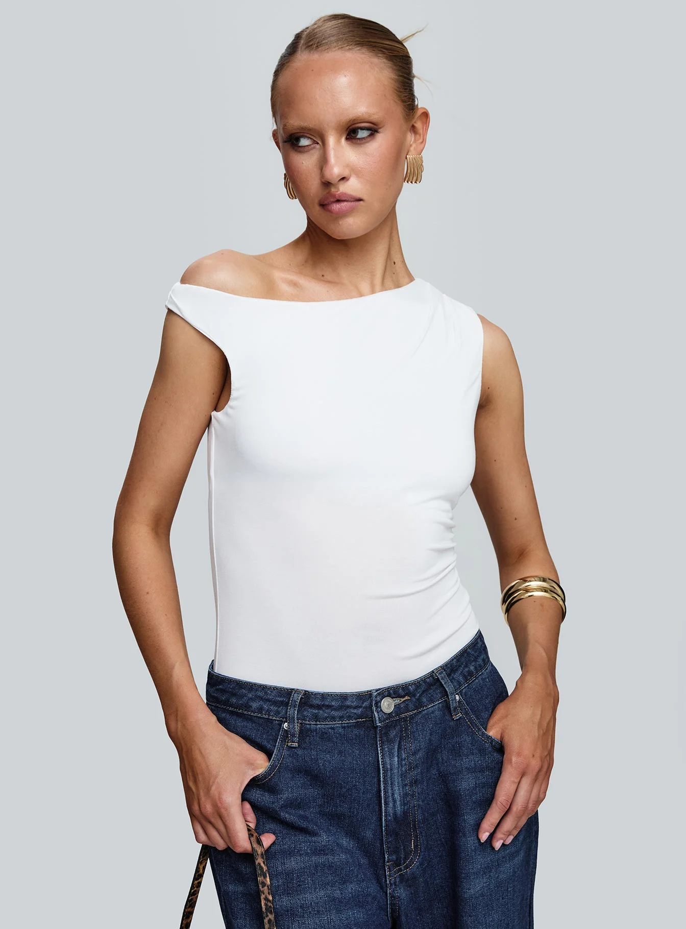 Miyako Bodysuit White - Image 9