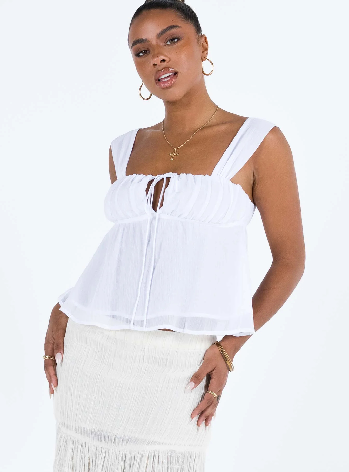 Mooney Top Ivory - Image 2