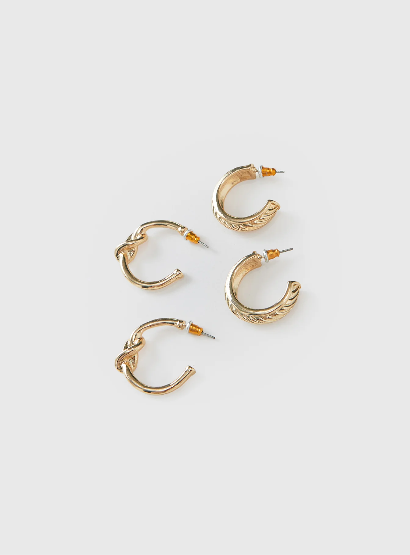 Moonshine Earring Set Gold - Image 2