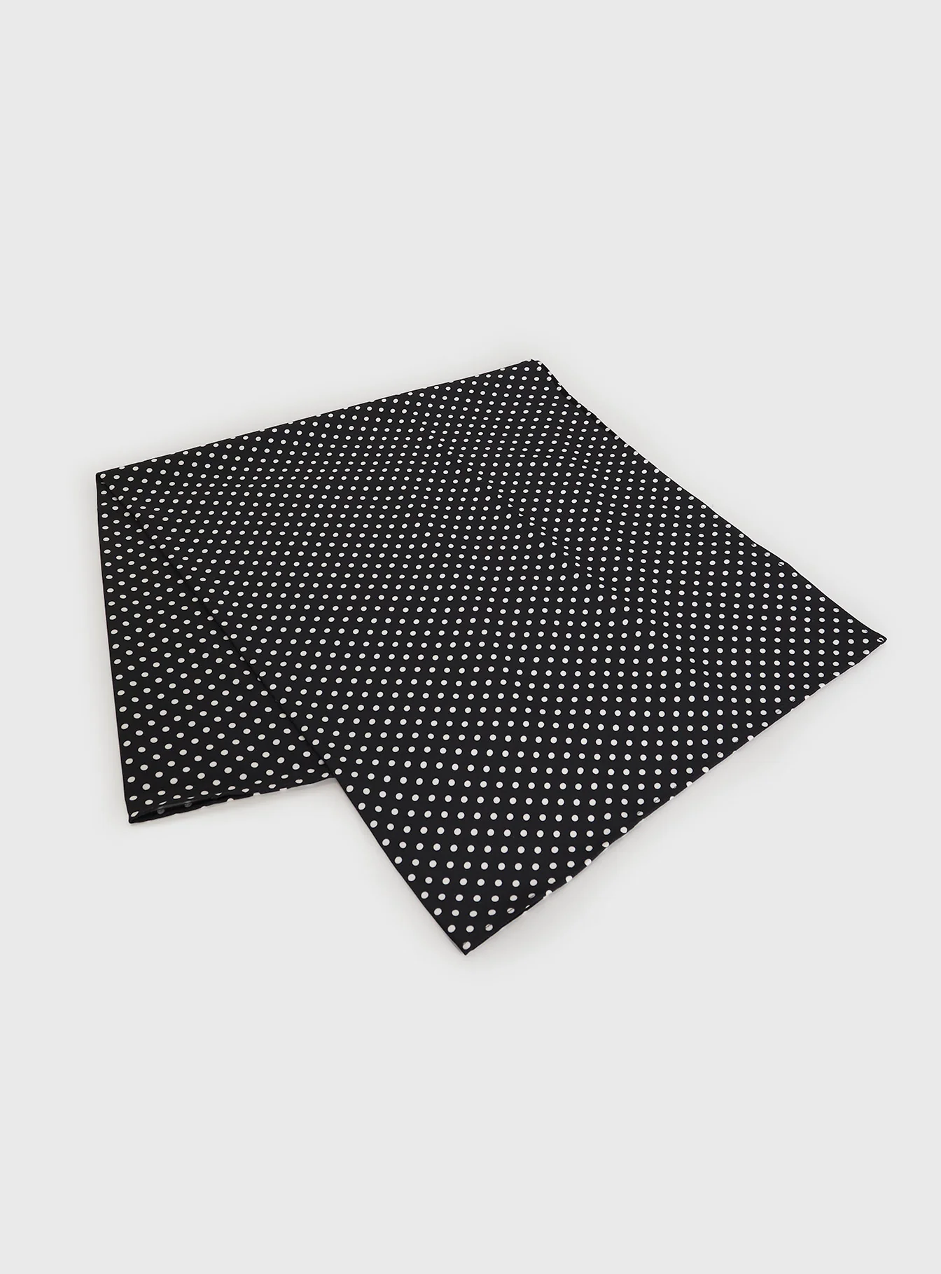 Nellie Scarf Black Polka Dot - Image 3
