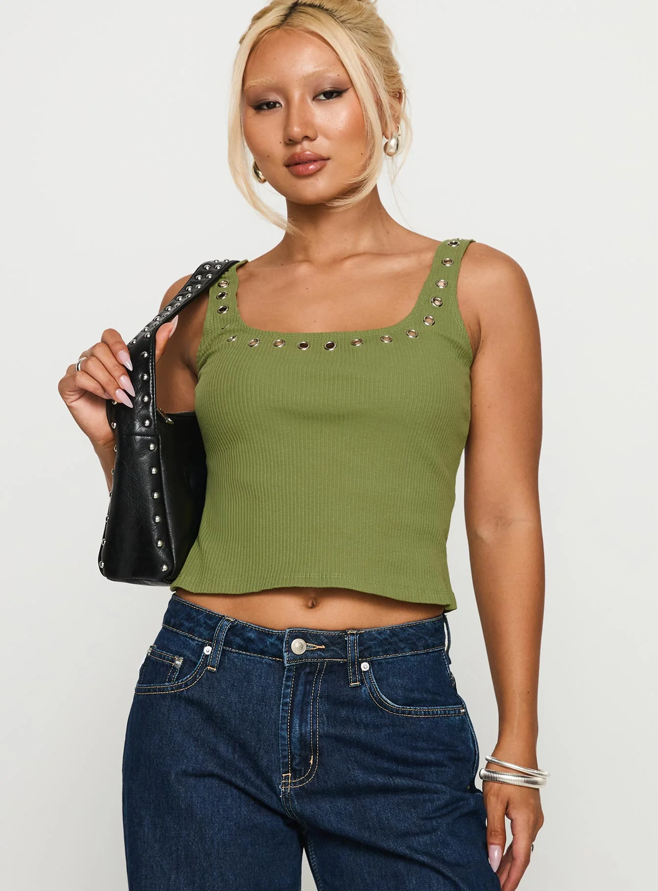 Nobody Like You Top Khaki - Image 2