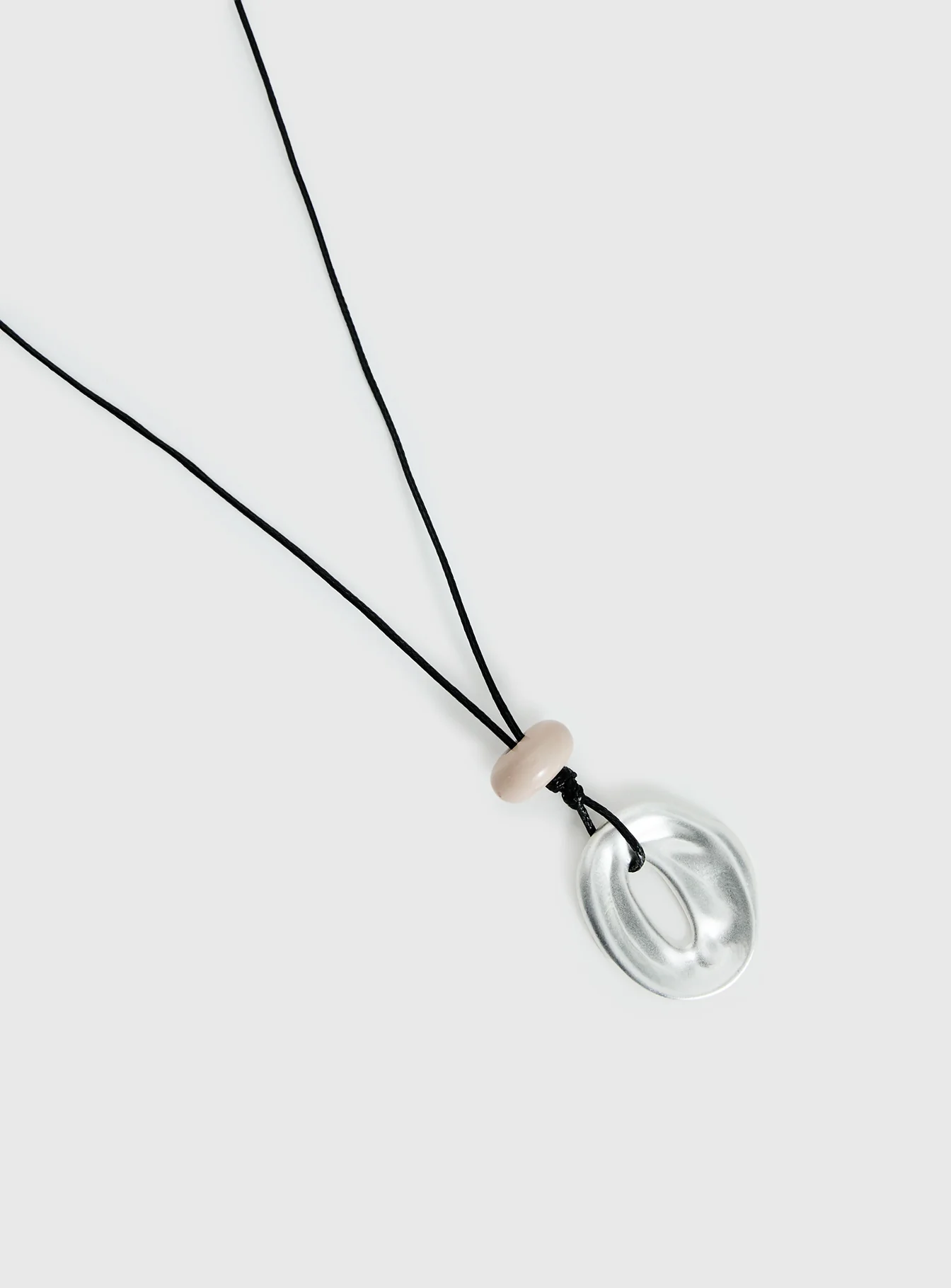 Notting Hill Long Necklace Silver - Image 4